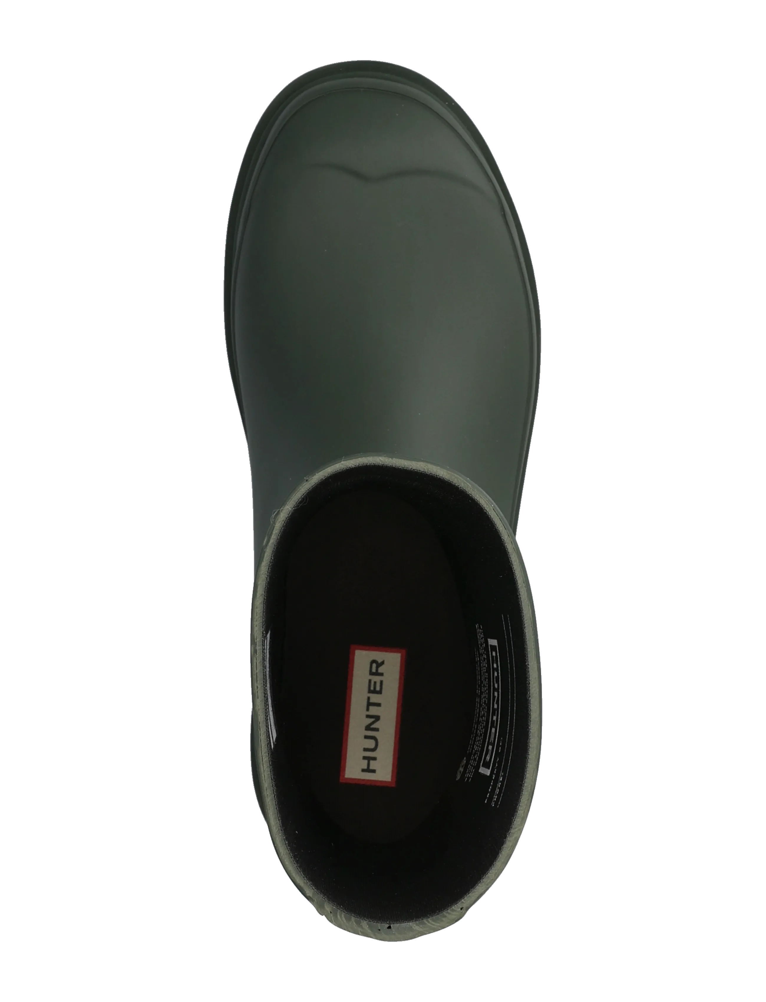 Hunter - UNISEX DOWNPOUR SHORT BOOT - alltags-style - dark olive - 3