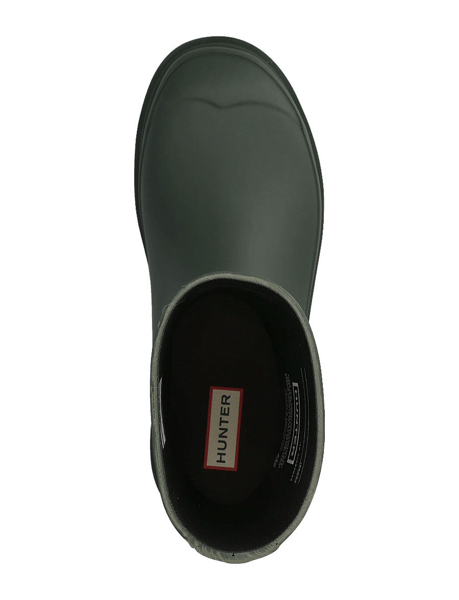 Hunter - UNISEX DOWNPOUR SHORT BOOT - alltags-style - dark olive - 3