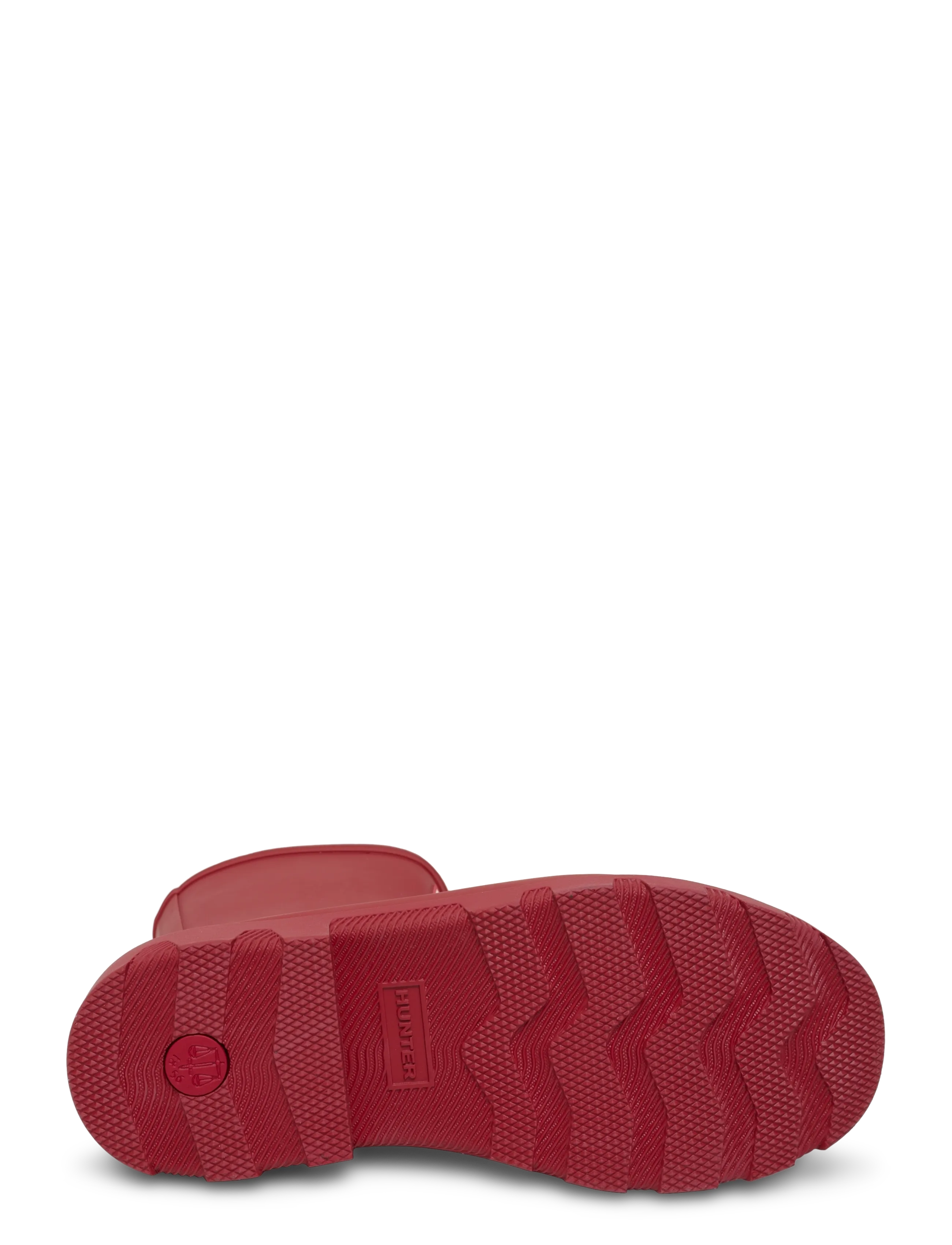 Hunter - UNISEX DOWNPOUR SHORT BOOT - igapäevane stiil - military red - 4