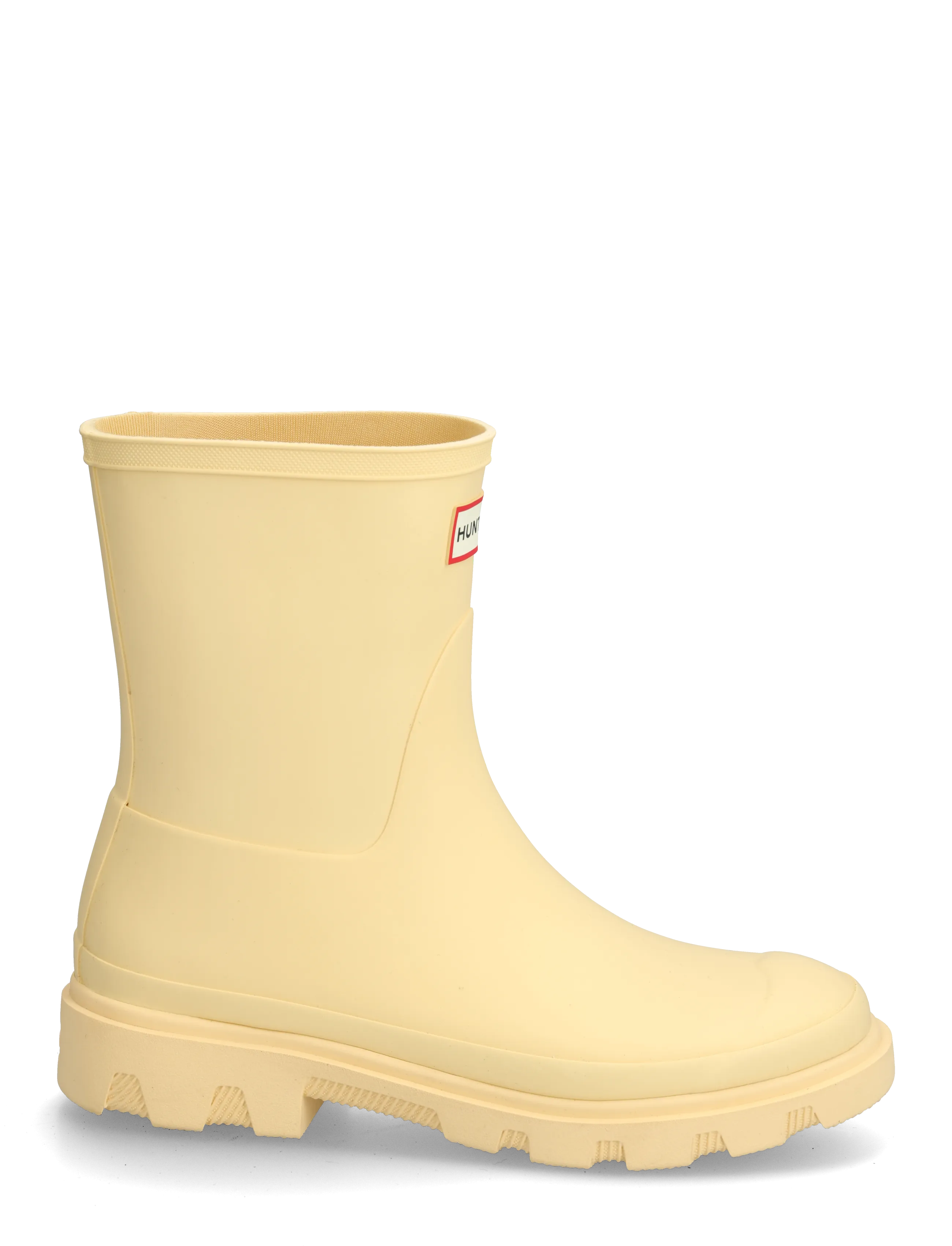 Hunter - UNISEX DOWNPOUR SHORT BOOT - arkityyli - pale yellow - 1