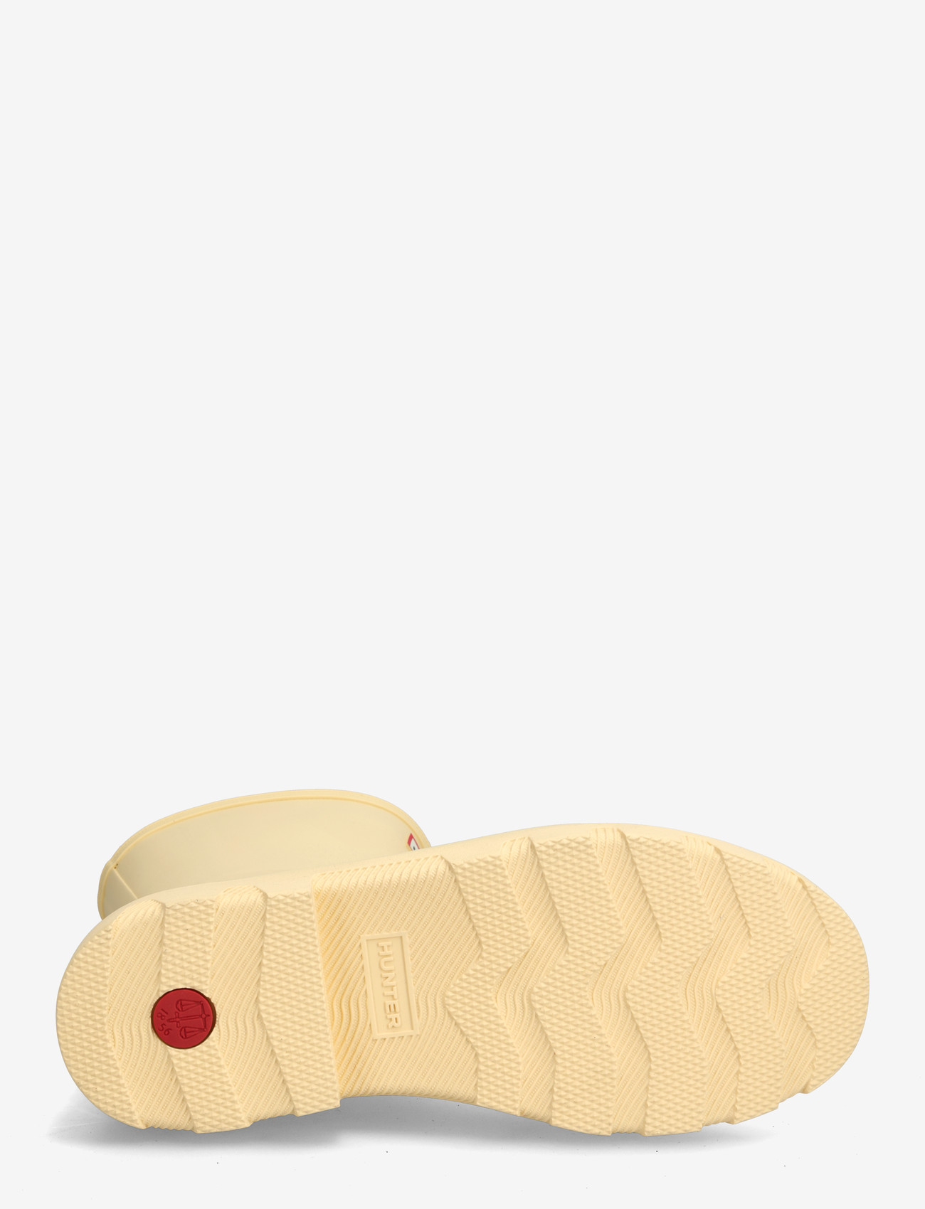 Hunter - UNISEX DOWNPOUR SHORT BOOT - hverdags stil - pale yellow - 4