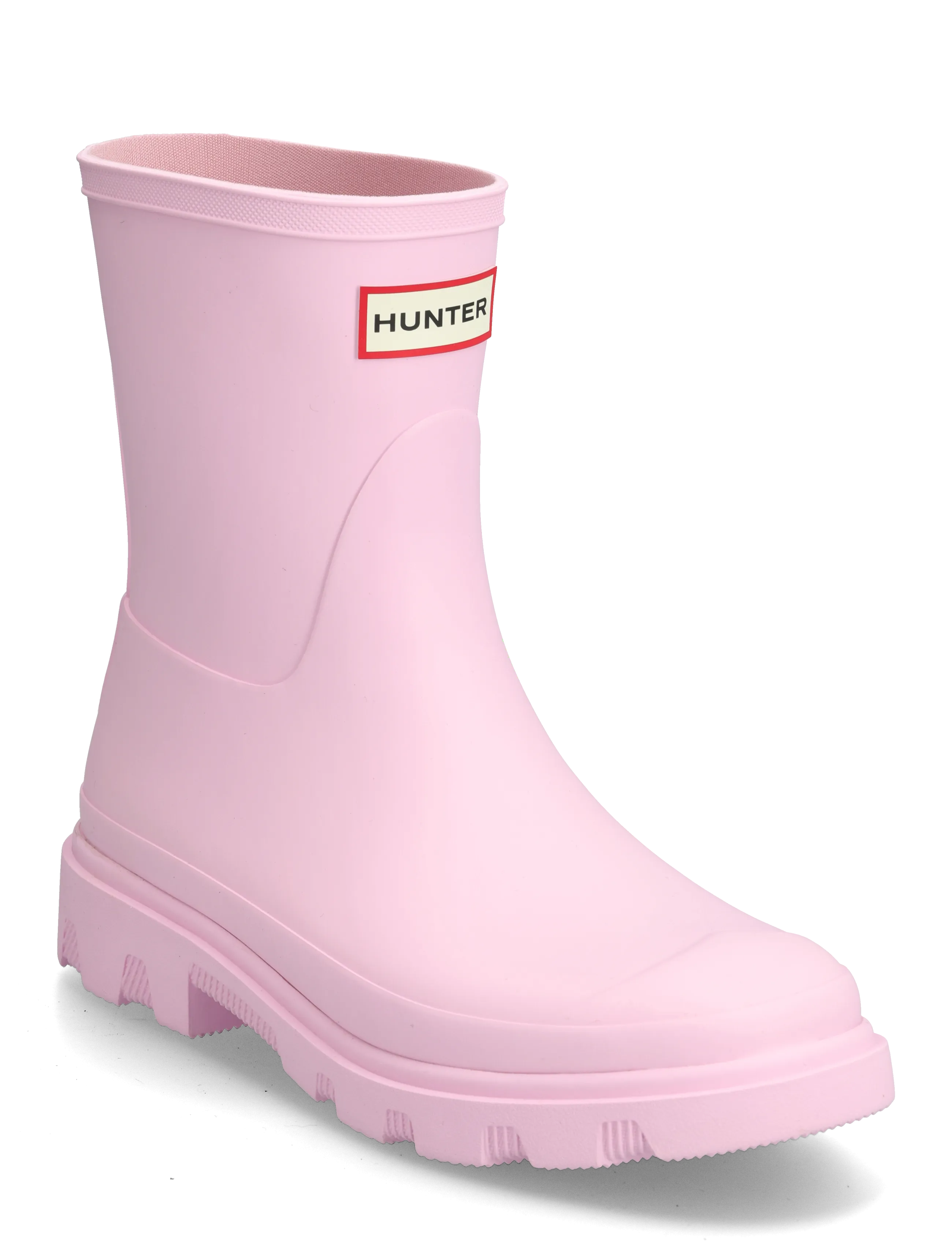 Hunter UNISEX DOWNPOUR SHORT BOOT - Hunter - PARFAIT PINK / pink/rose