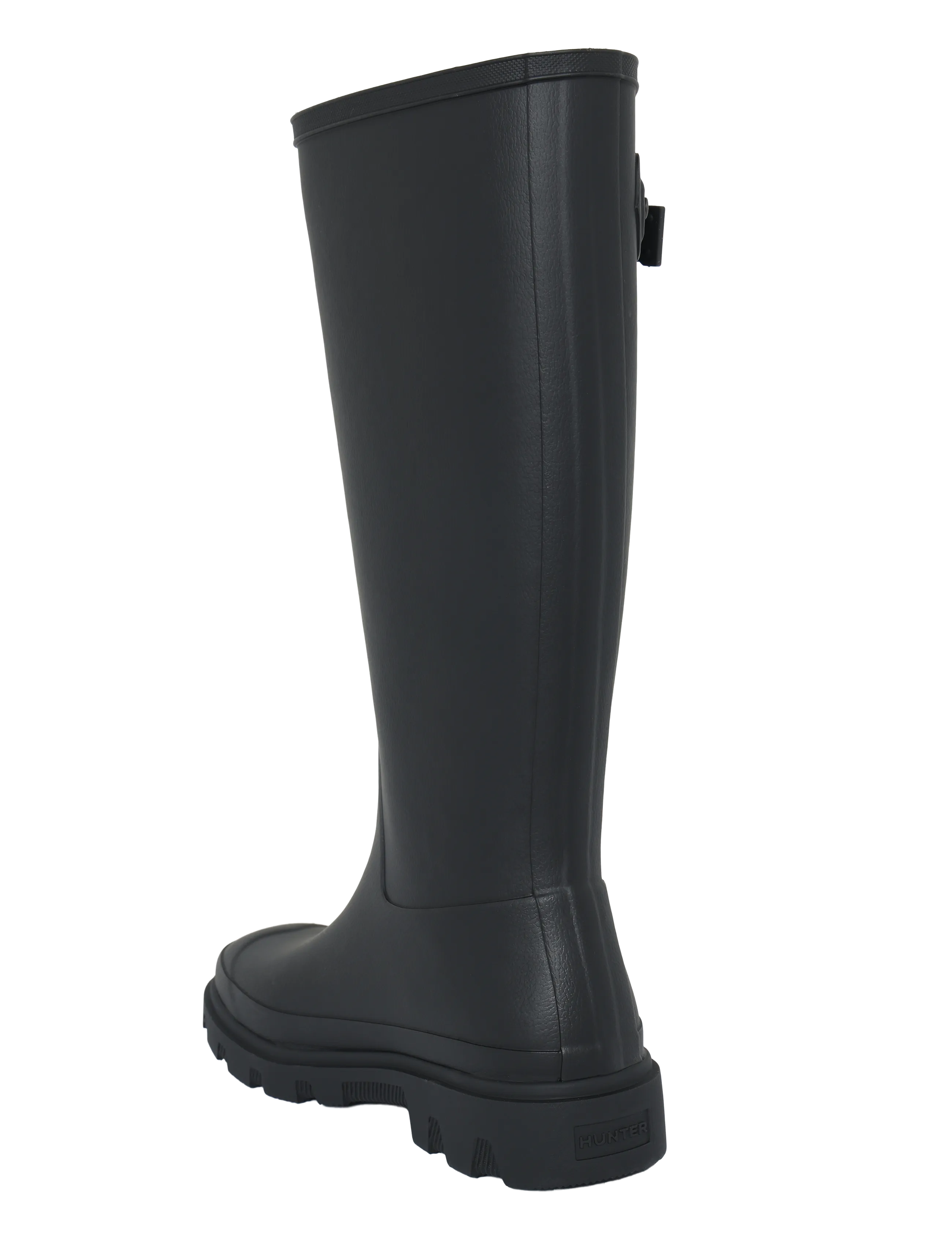 Hunter - UNISEX DOWNPOUR ADJUSTABLE BOOT - kniehohe stiefel - black - 1