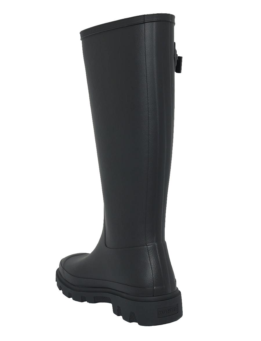 Hunter - UNISEX DOWNPOUR ADJUSTABLE BOOT - langskaftede støvler - black - 1