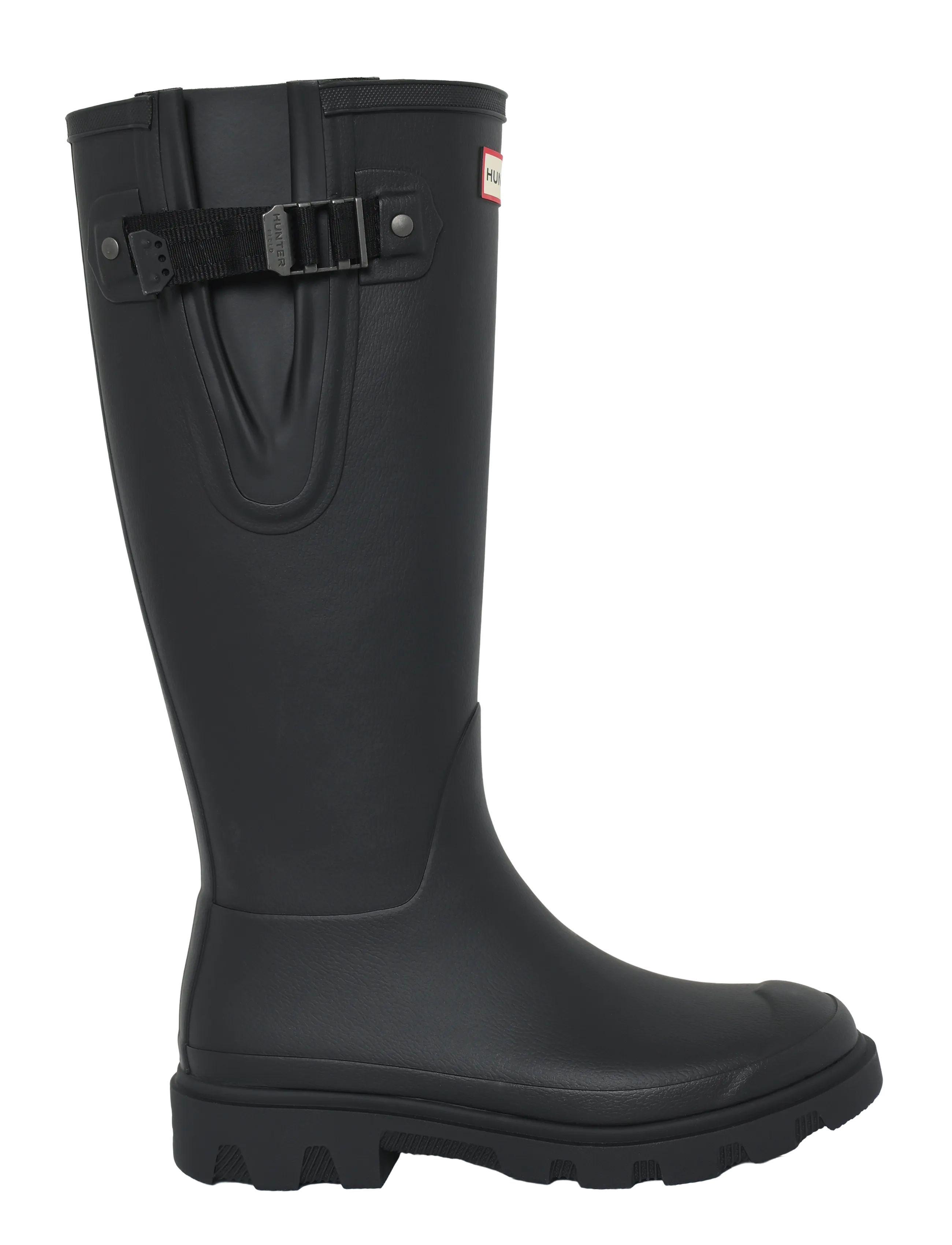 Hunter - UNISEX DOWNPOUR ADJUSTABLE BOOT - kniehohe stiefel - black - 2