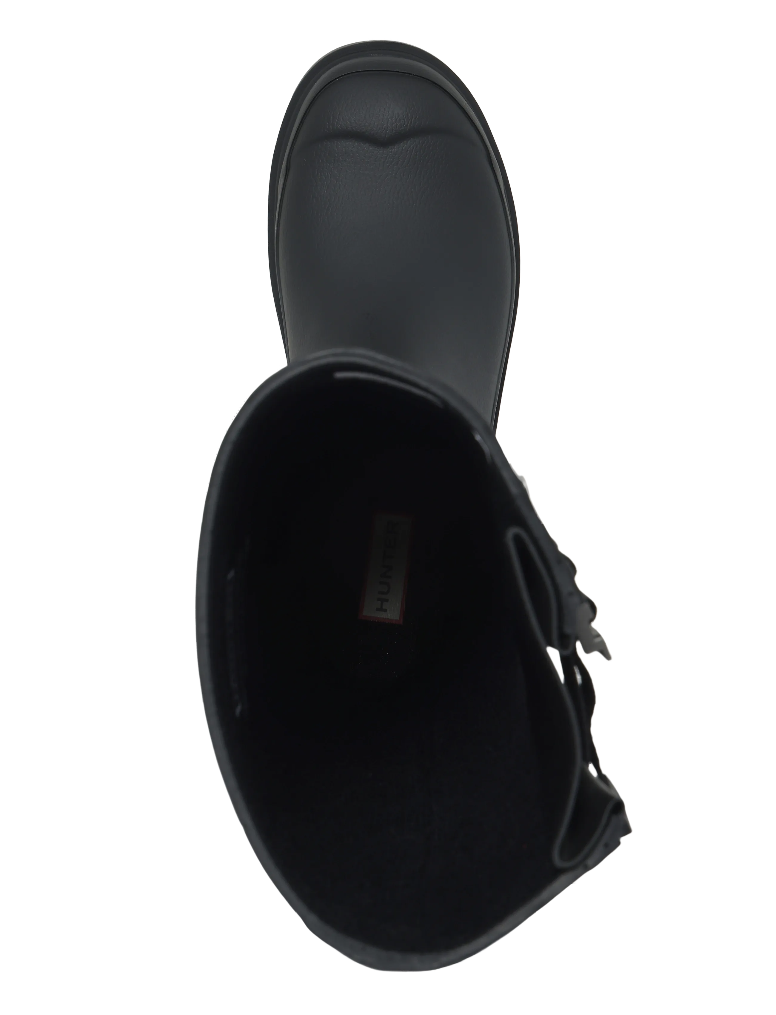 Hunter - UNISEX DOWNPOUR ADJUSTABLE BOOT - kniehohe stiefel - black - 3