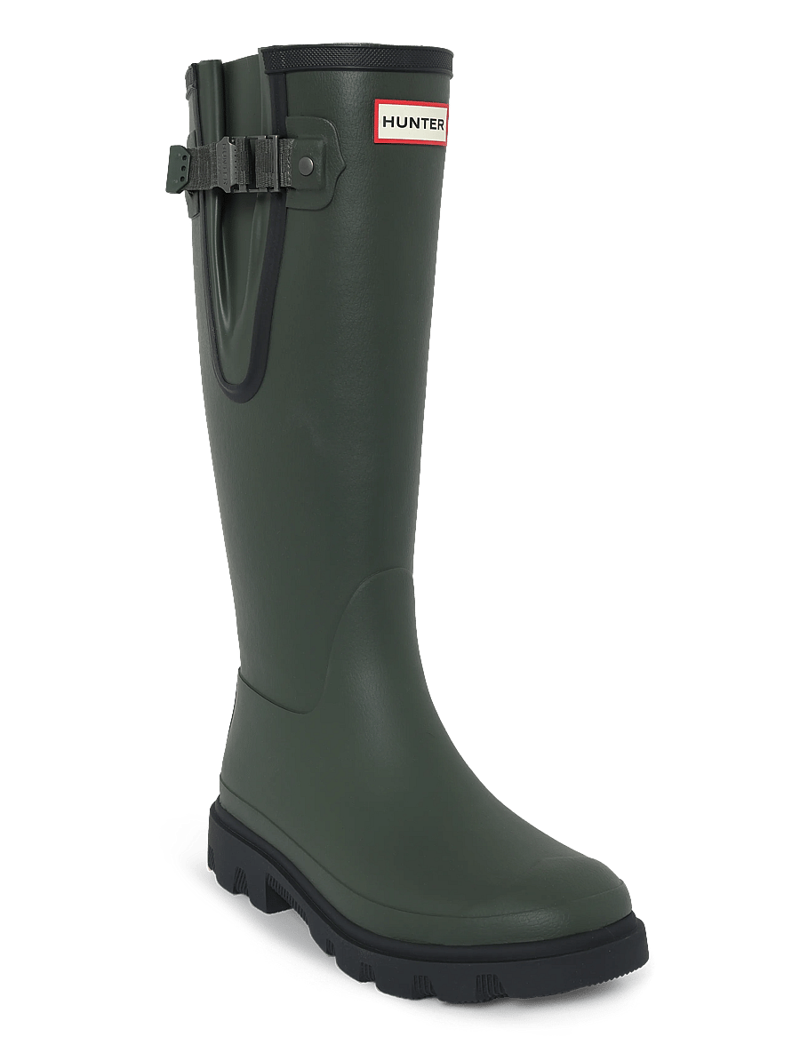 Hunter - UNISEX DOWNPOUR ADJUSTABLE BOOT - dark olive - 0