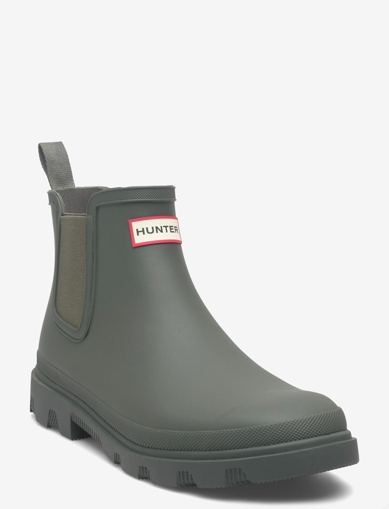 Hunter - UNISEX DOWNPOUR CHELSEA - igapäevane stiil - dark olive - 0