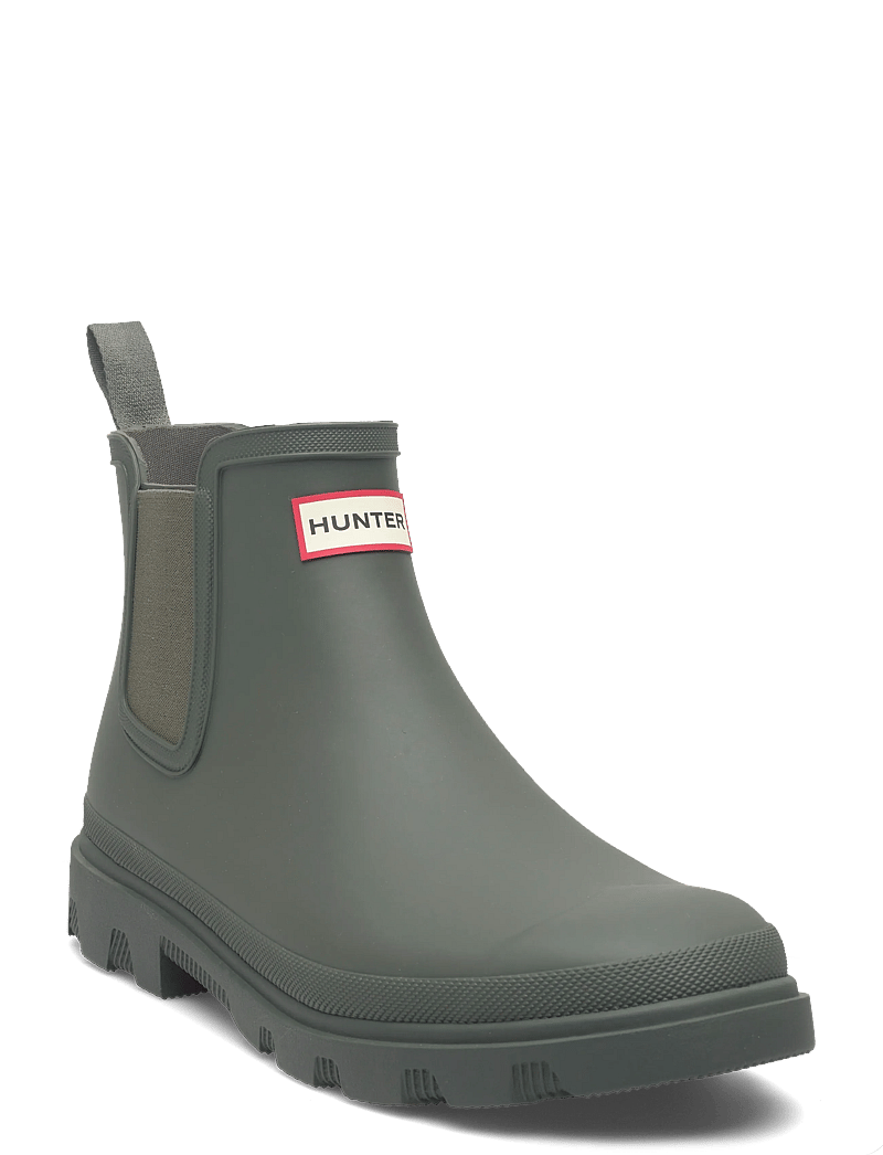 Hunter - UNISEX DOWNPOUR CHELSEA - igapäevane stiil - dark olive - 0