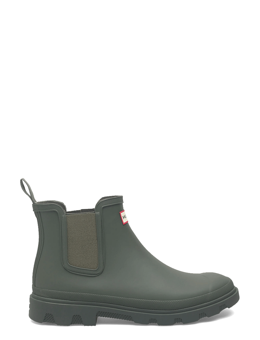 Hunter - UNISEX DOWNPOUR CHELSEA - gummistövlar - dark olive - 1