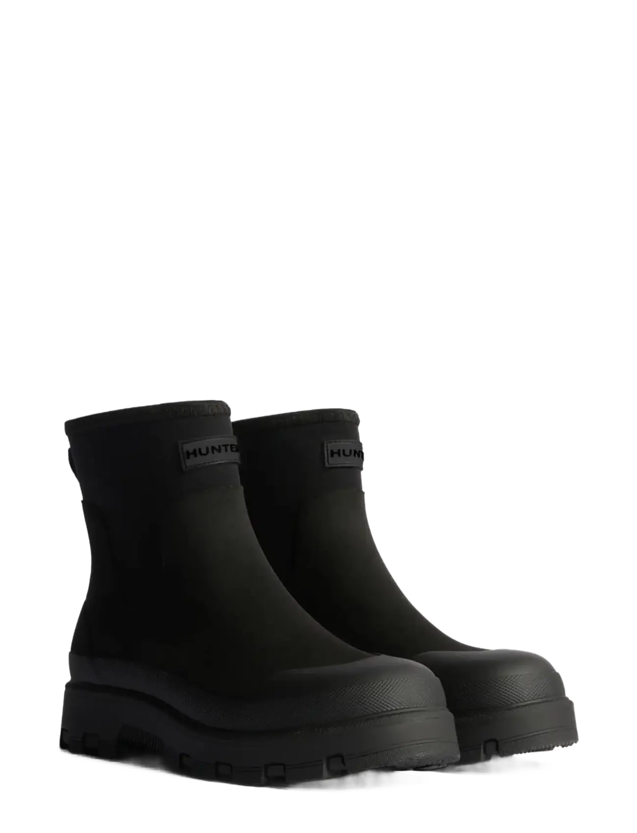 Hunter - UNISEX ELEMENTS NEOPRENE CHELSEA BOOT TONAL LOGO - black - 1