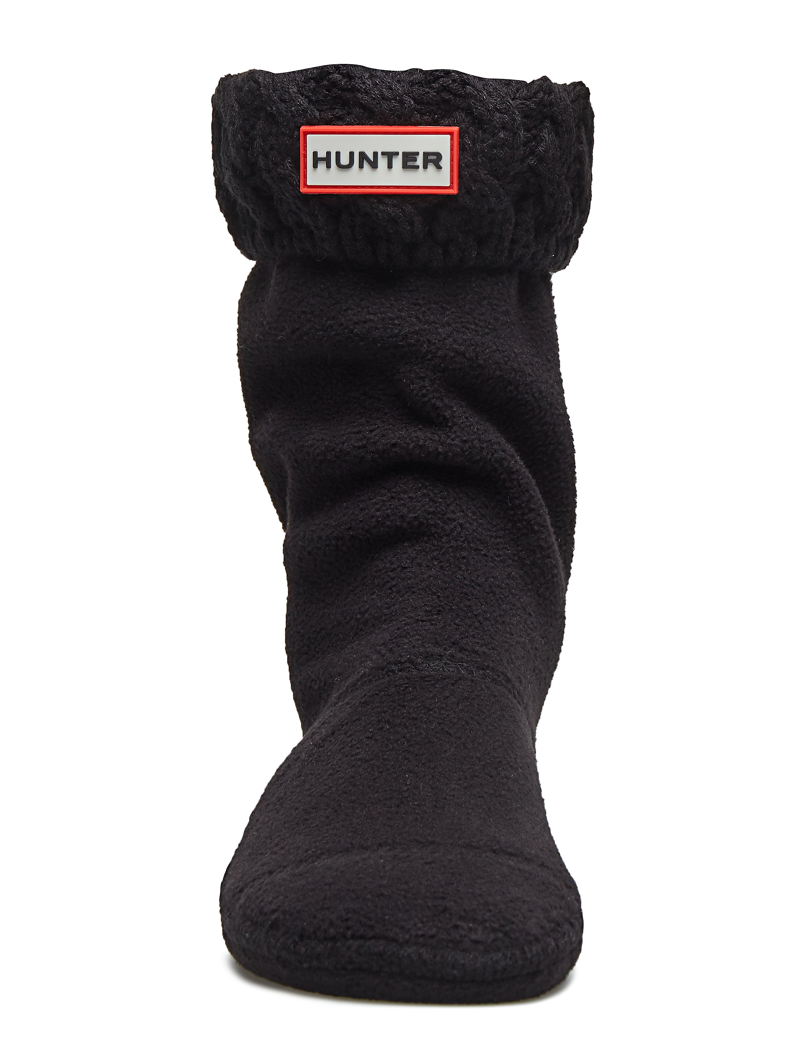 Hunter - Hunter Kids 6Stitch Cable Sock - black - 2