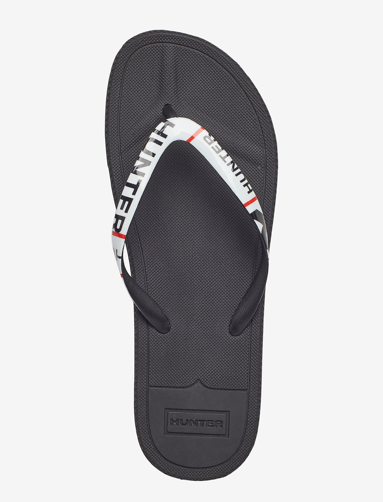 Hunter - Hunter MensOrigExLogo FlipFlop - black - 3