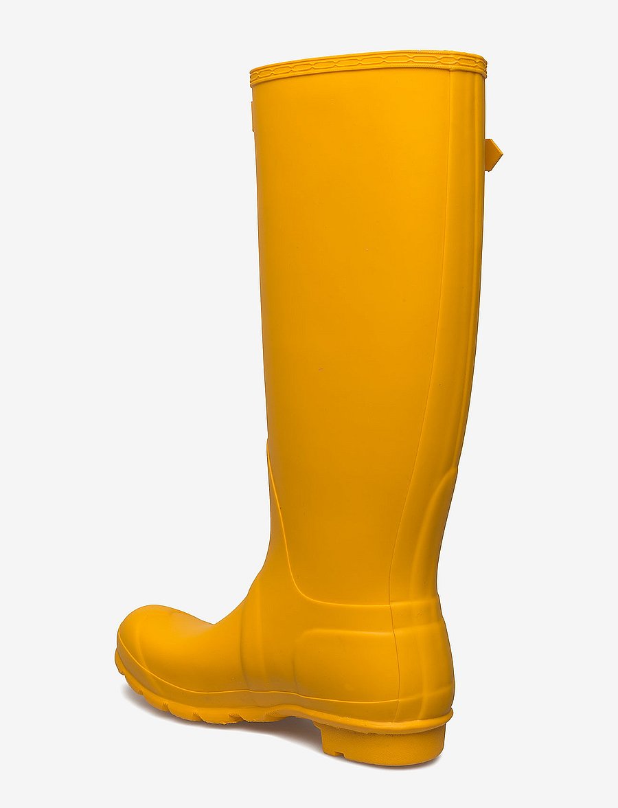 Hunter - WOMENS ORIGINAL TALL BOOT - igapäevane stiil - yellow - 2