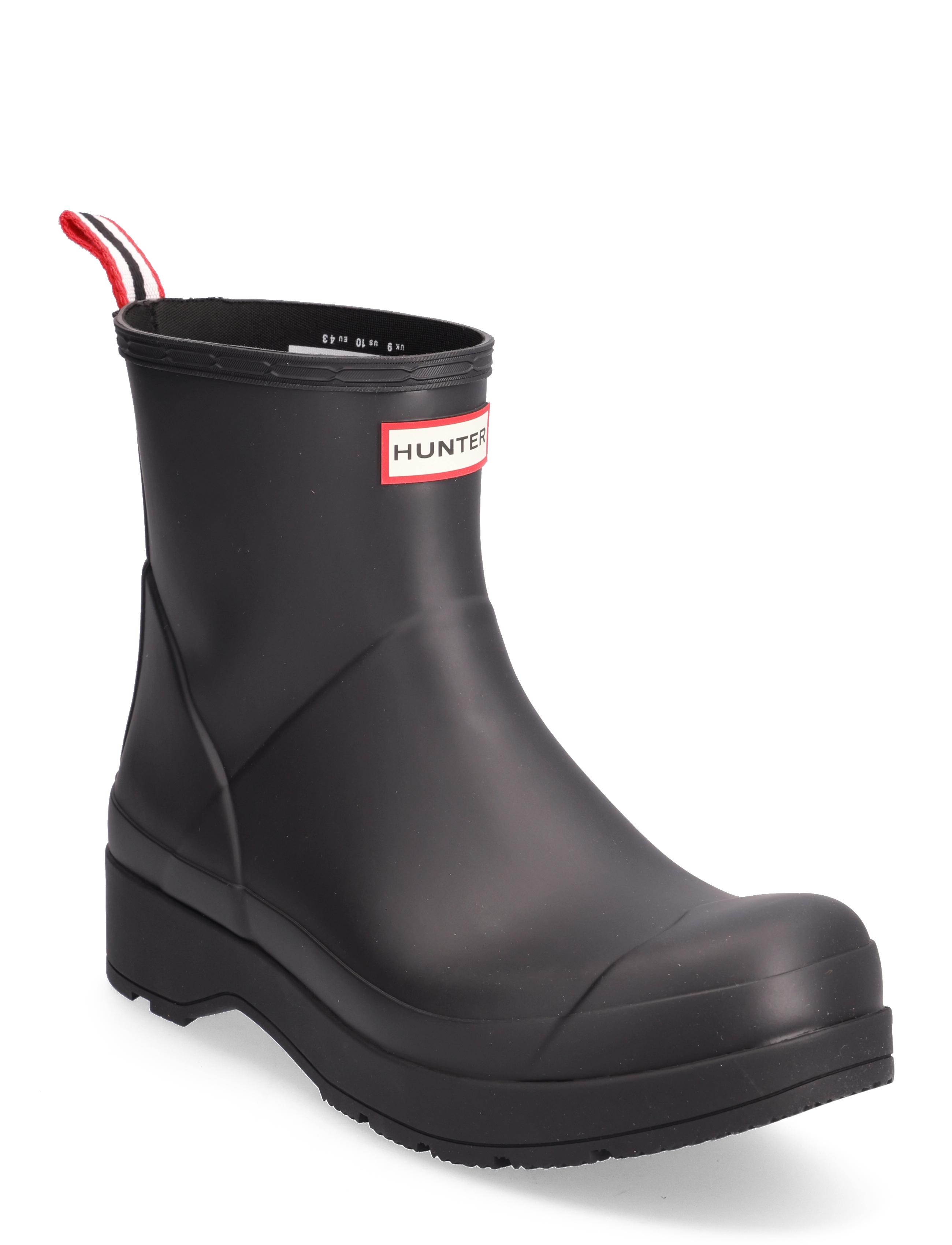 Hunter Mens Play Short Boot, 42, Boots, Creme - Rain Männerswear