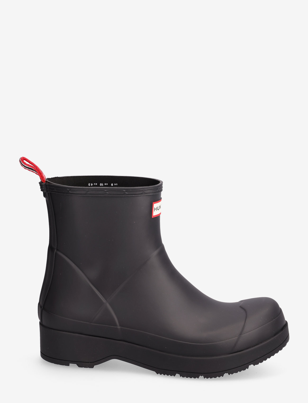 Hunter - MENS PLAY SHORT BOOT - gummistøvler - black - 1