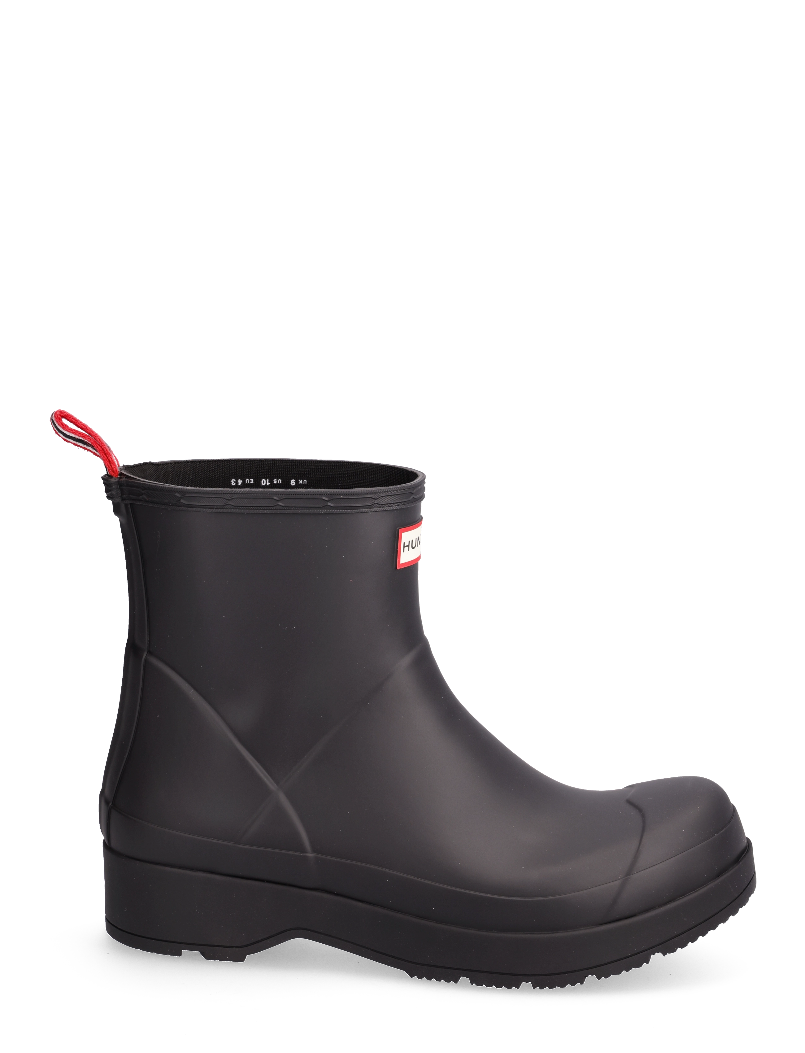 Hunter - MENS PLAY SHORT BOOT - rain boots - black - 1