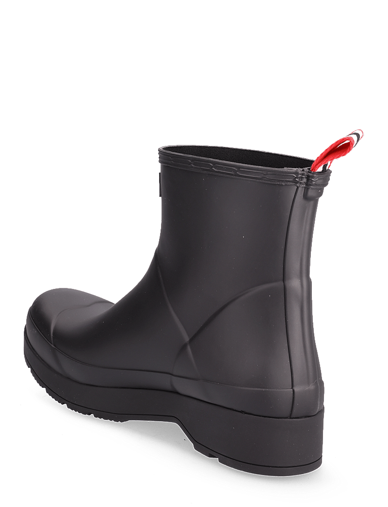 Hunter - MENS PLAY SHORT BOOT - gummistøvler - black - 2