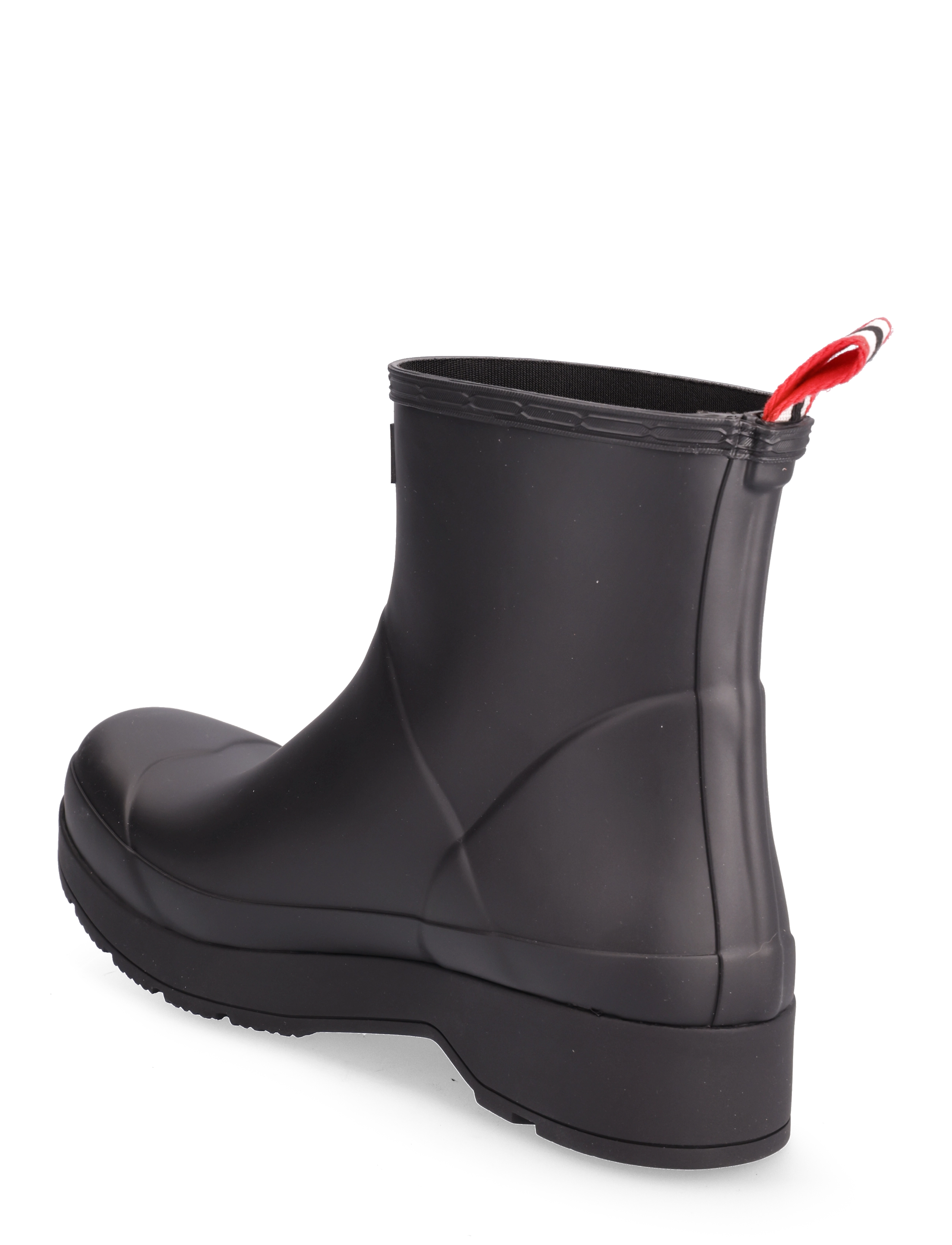 Hunter - MENS PLAY SHORT BOOT - rain boots - black - 2