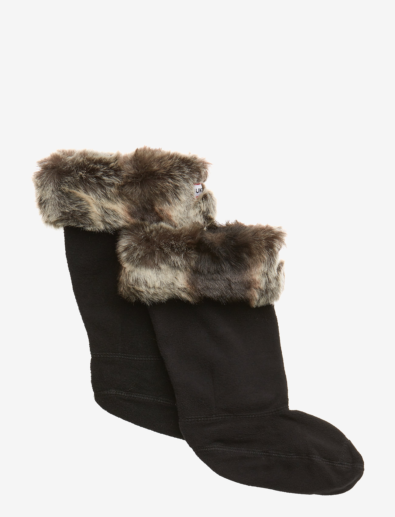 Hunter - Hunter Kids FurryCuffWellySock - chinchilla grey - 0