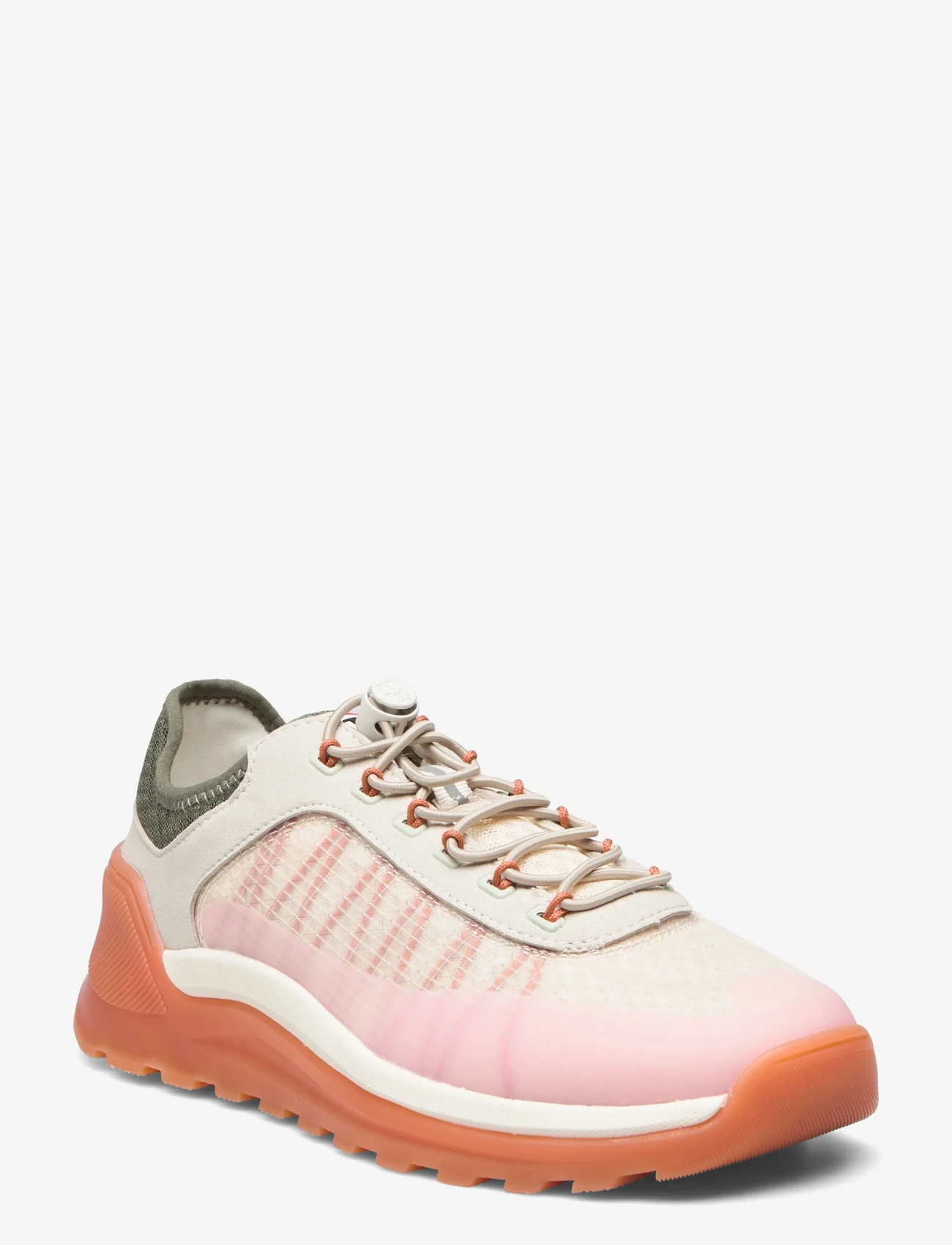 Hunter - Womens Travel Trainer - lave sneakers - shaded white/lichen green/skimming stone/coral shade - 0