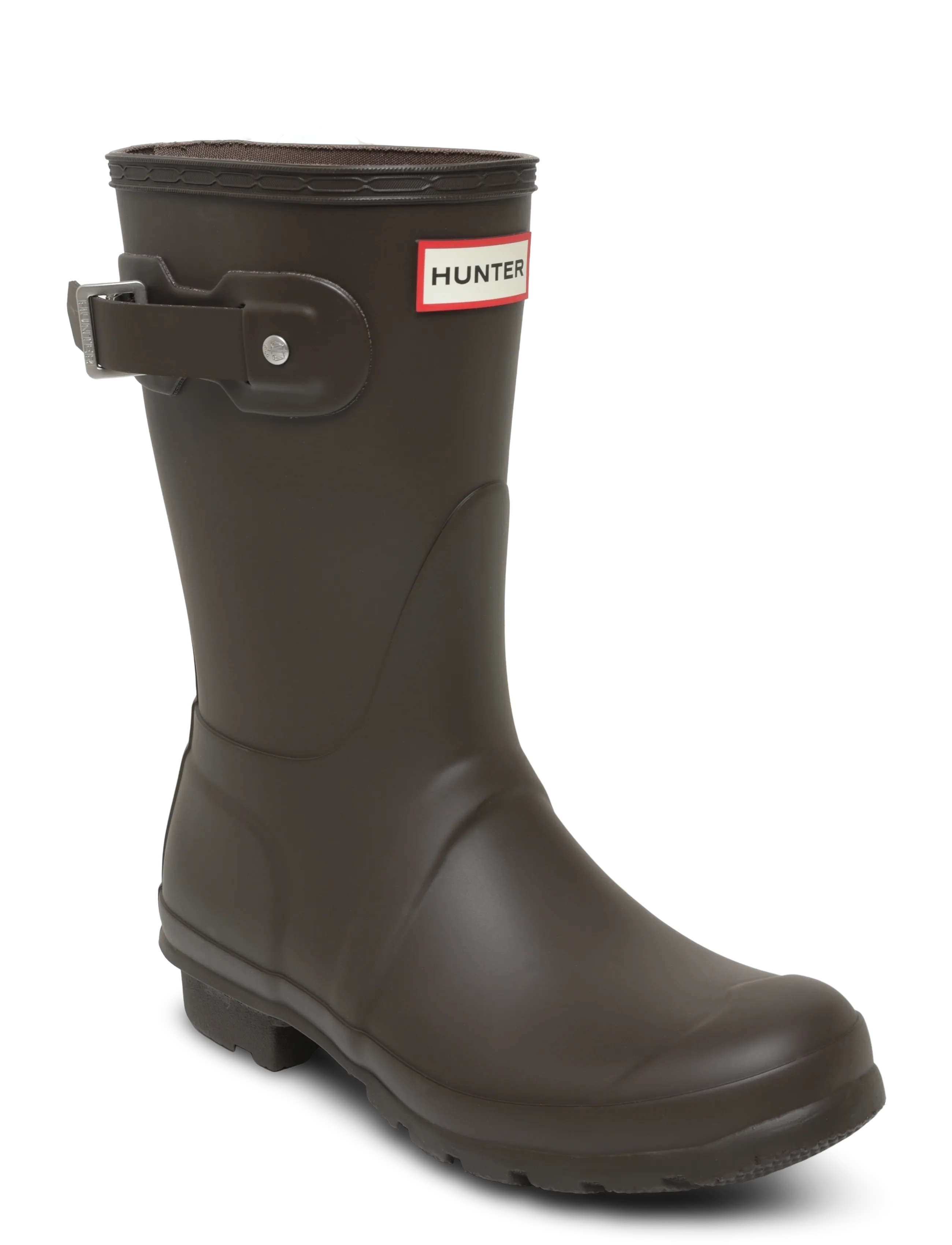 Hunter Womens Original Short Boot, 36, Boots, Braun - Rain Frauen