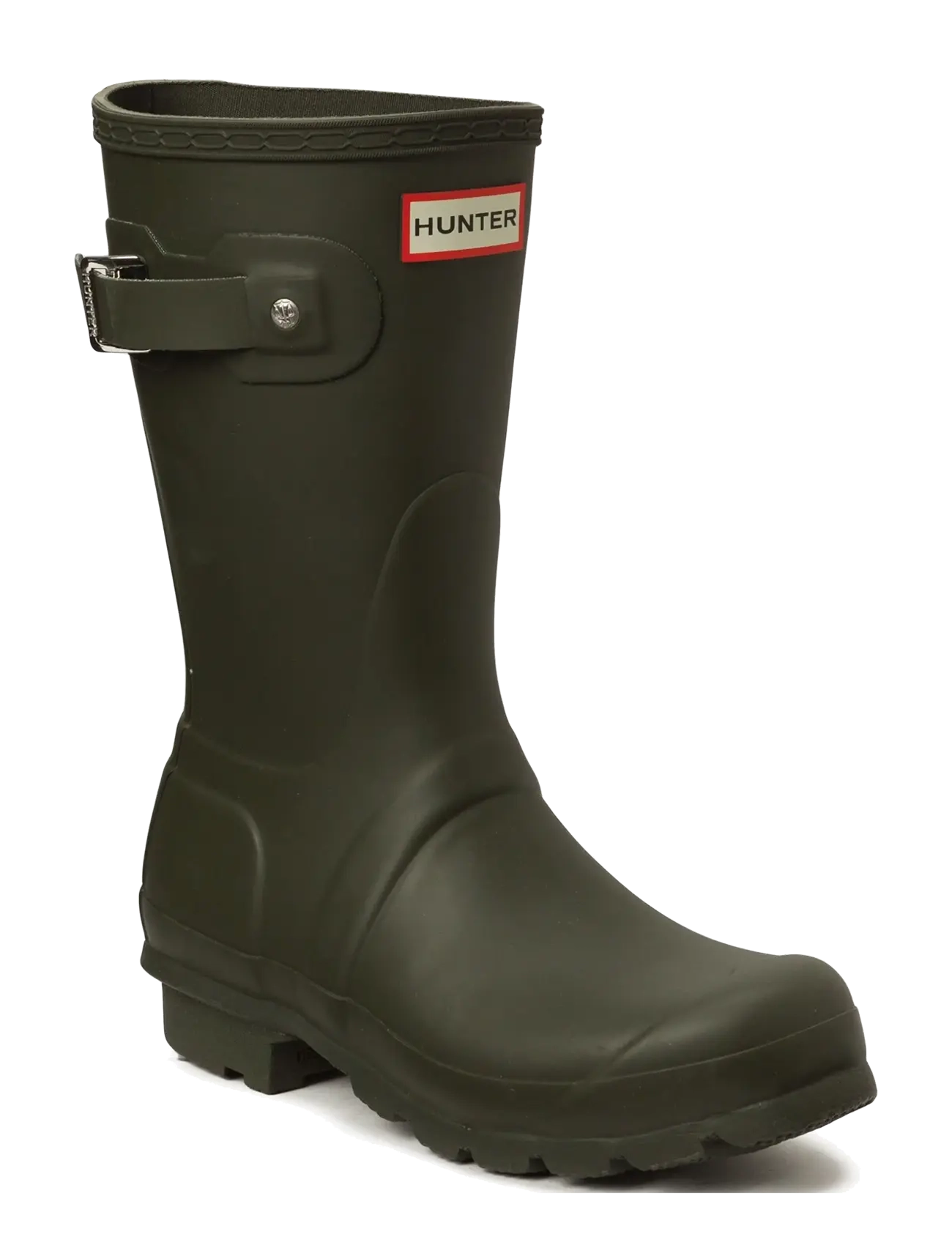 Hunter Womens Original Short Boot, 36, Boots, Grün - Rain Frauen