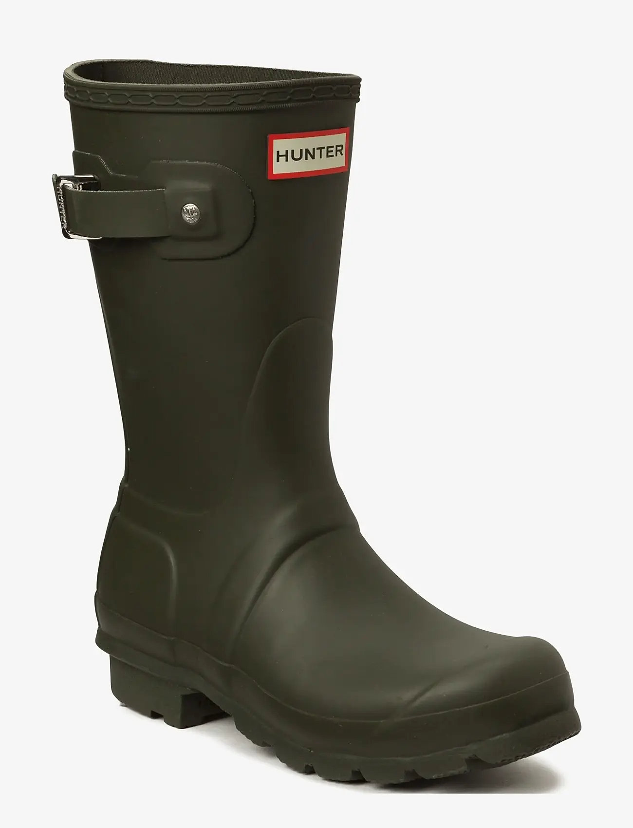 Hunter - WOMENS ORIGINAL SHORT BOOT - moetrendid - dark olive - 0