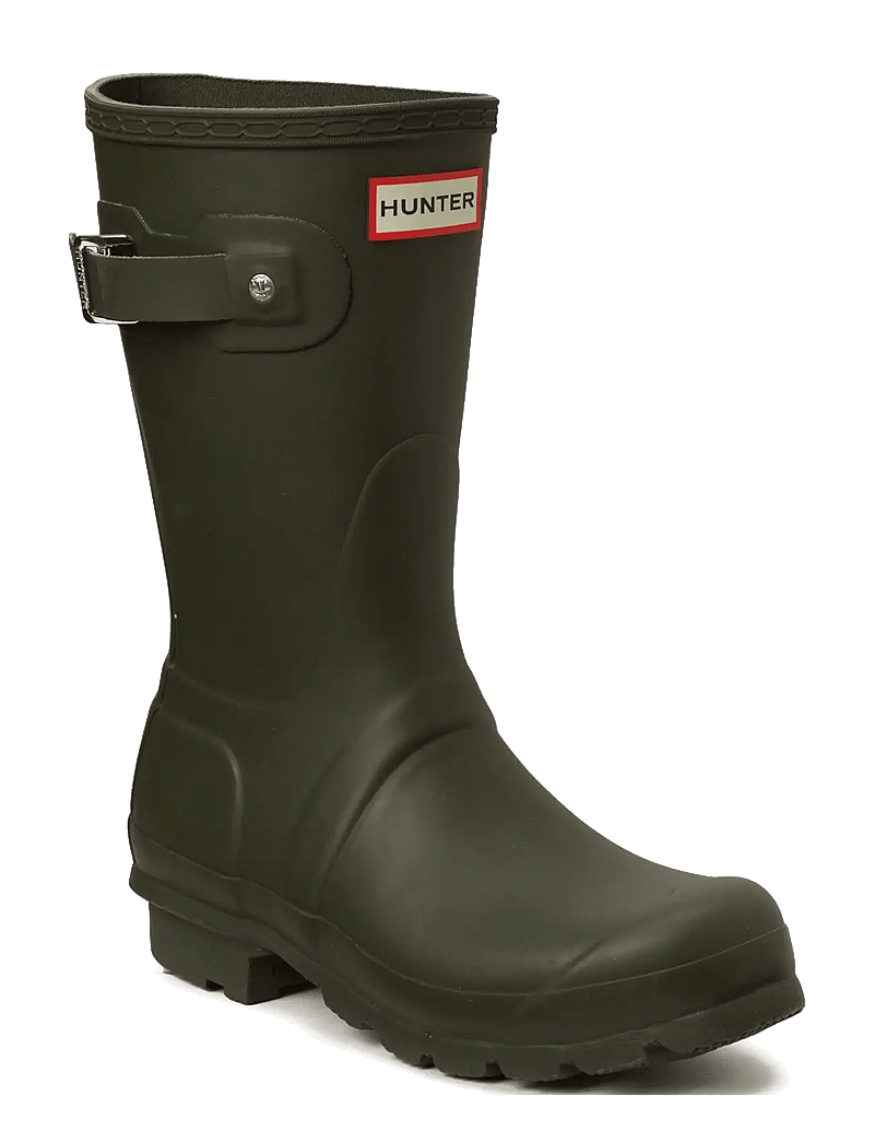Hunter - WOMENS ORIGINAL SHORT BOOT - moetrendid - dark olive - 0
