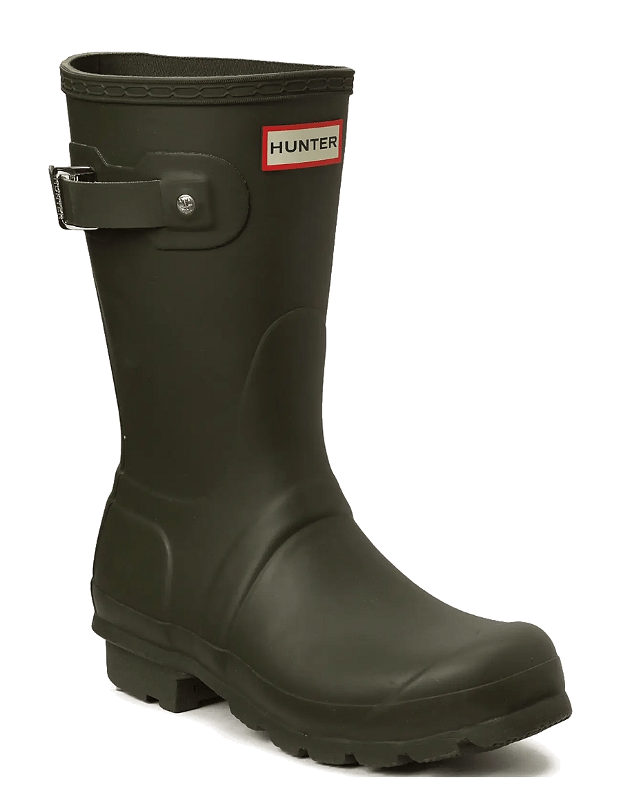 Hunter - WOMENS ORIGINAL SHORT BOOT - mode trends - dark olive - 0