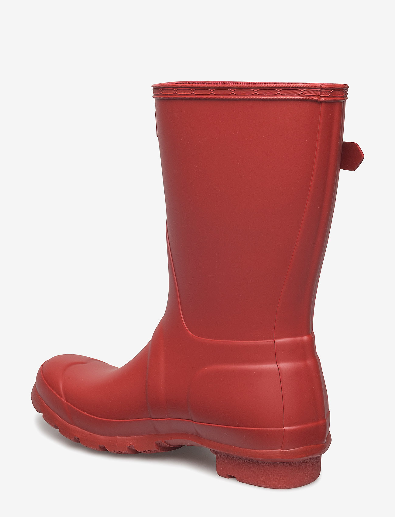 Hunter - WOMENS ORIGINAL SHORT BOOT - modetrends - military red - 2