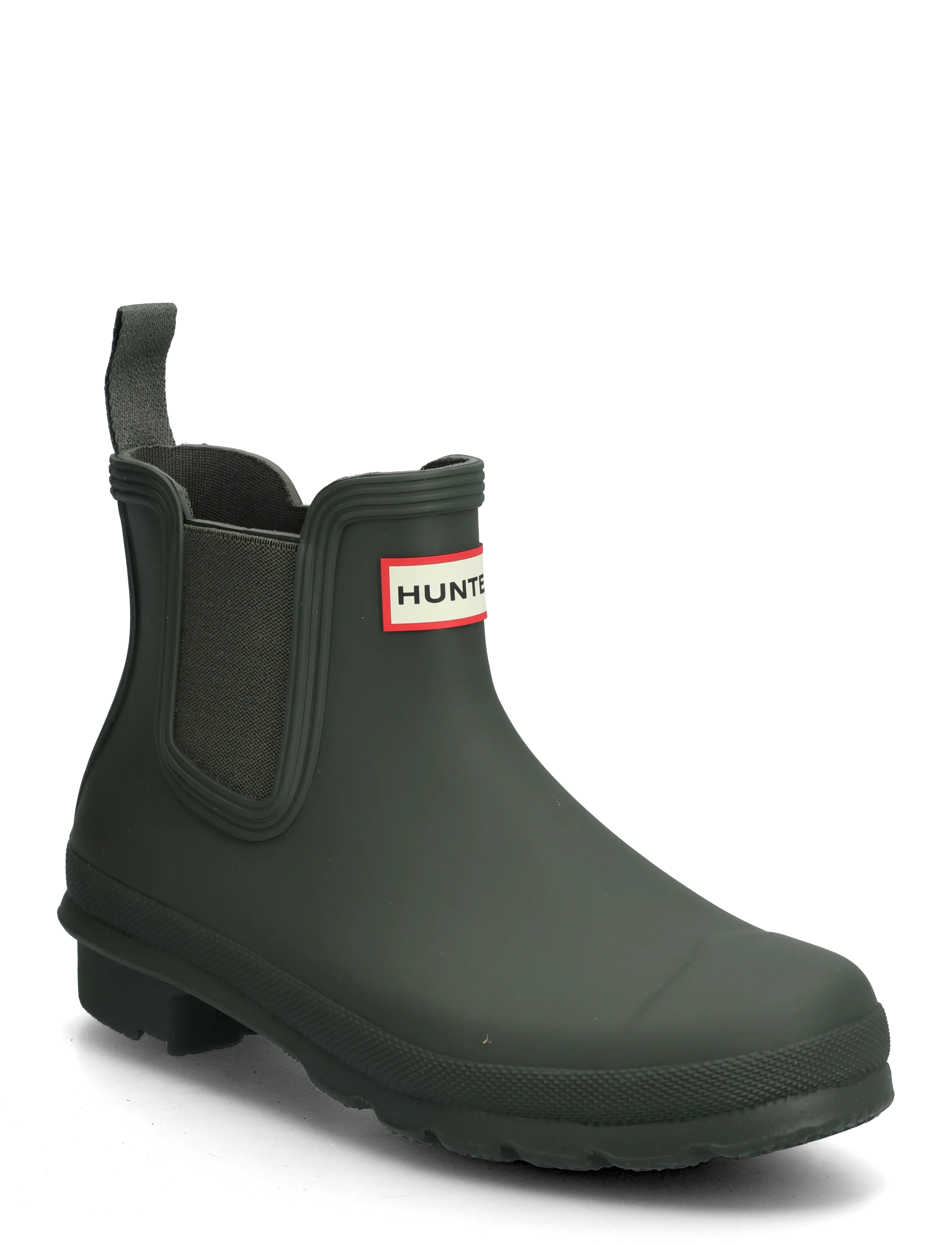 Hunter Womens Original Chelsea Boot - Hunter - DARK OLIVE / green