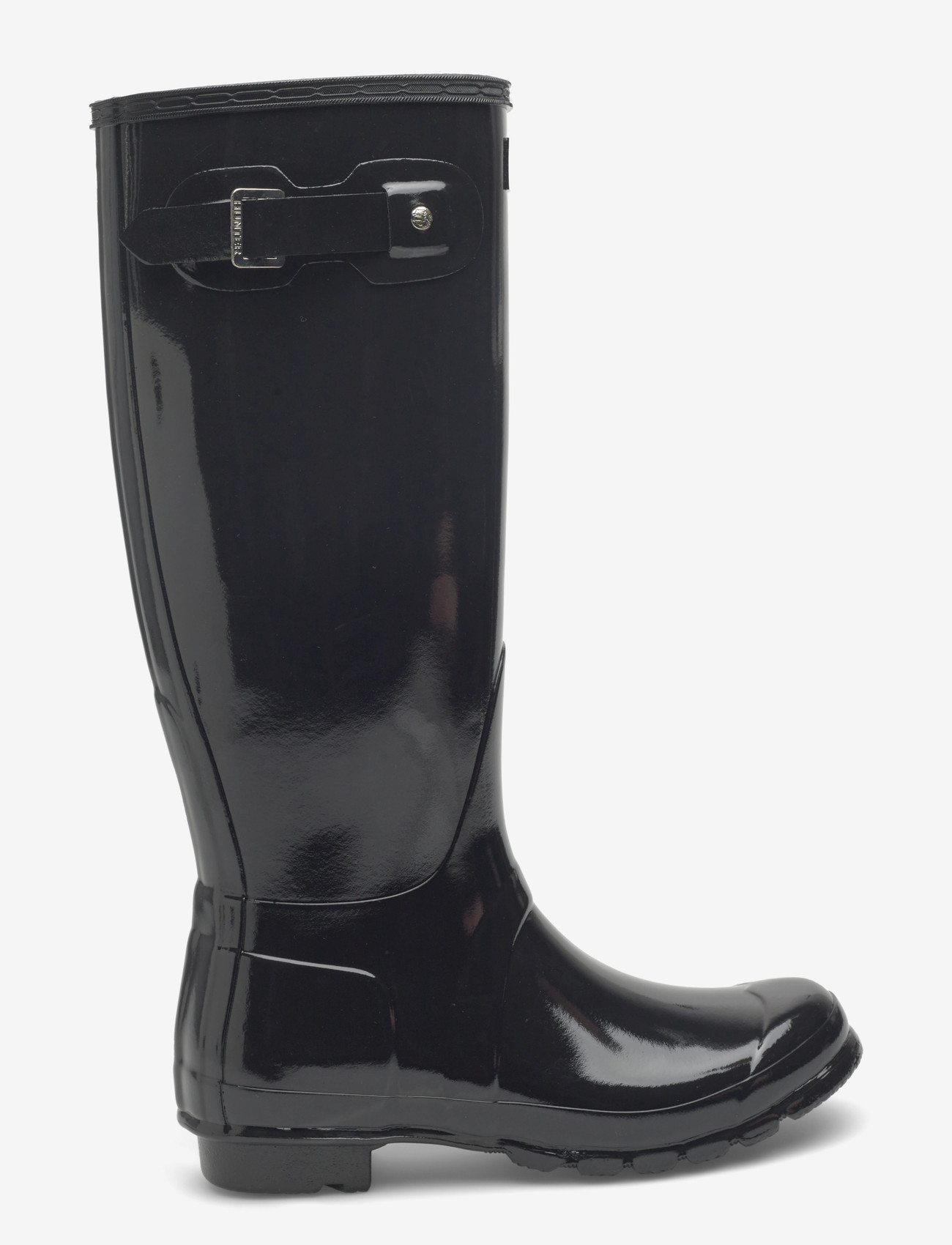 Hunter - WOMENS ORIGINAL TALL GLOSS BOOT - vardagsstil - black - 2