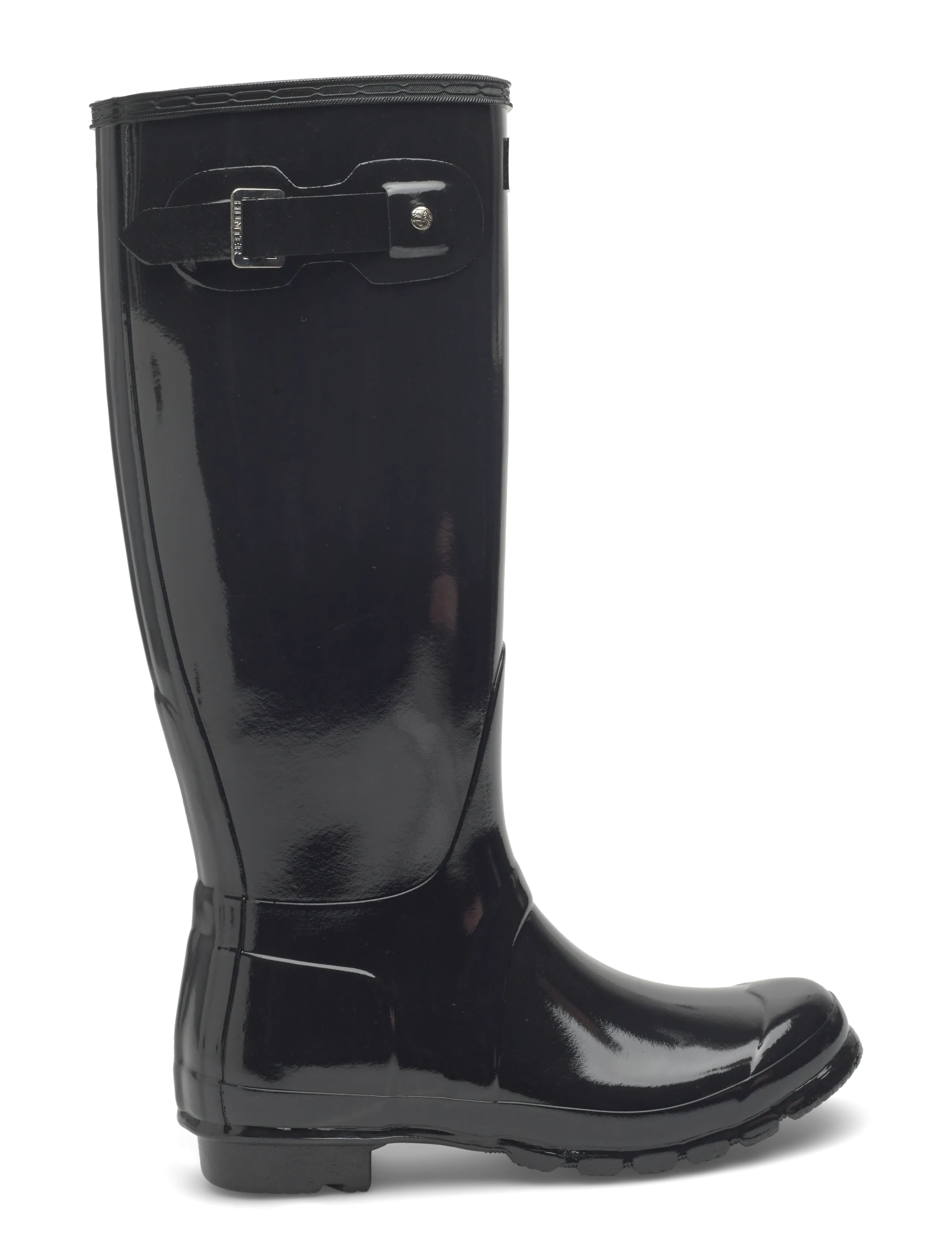 Hunter - WOMENS ORIGINAL TALL GLOSS BOOT - igapäevane stiil - black - 2