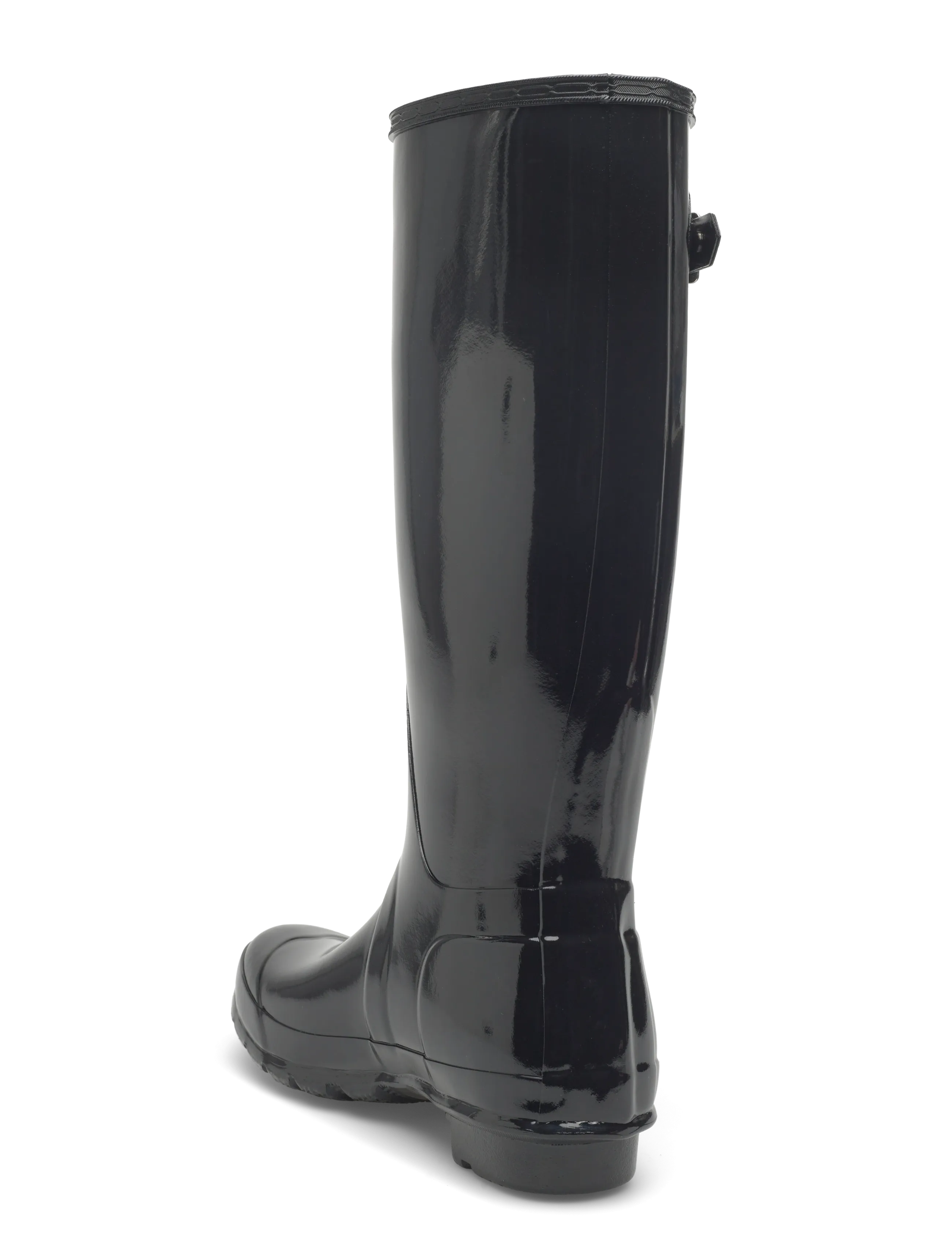 Hunter - WOMENS ORIGINAL TALL GLOSS BOOT - igapäevane stiil - black - 3