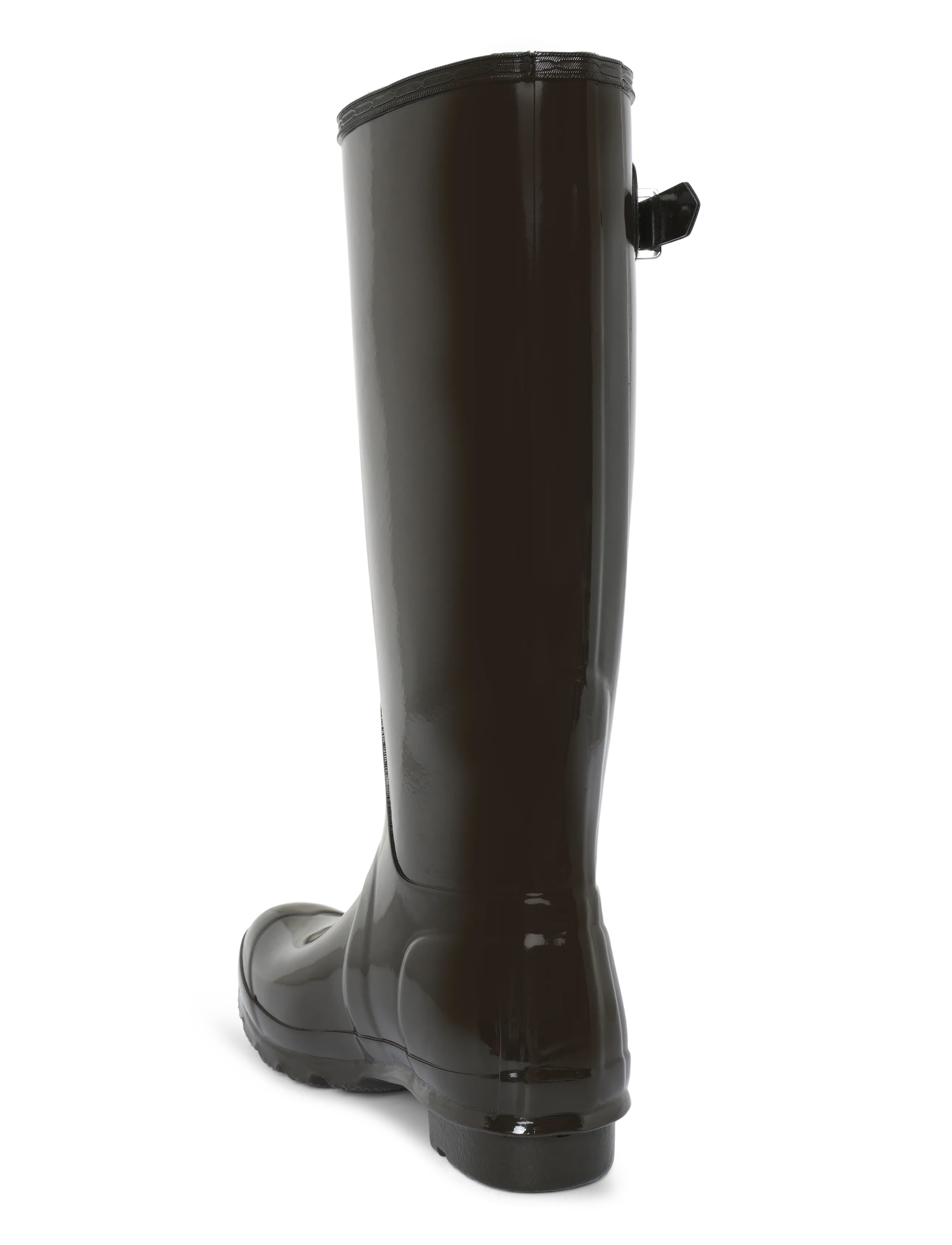 Hunter - WOMENS ORIGINAL TALL GLOSS BOOT - igapäevane stiil - chocolate brown - 1