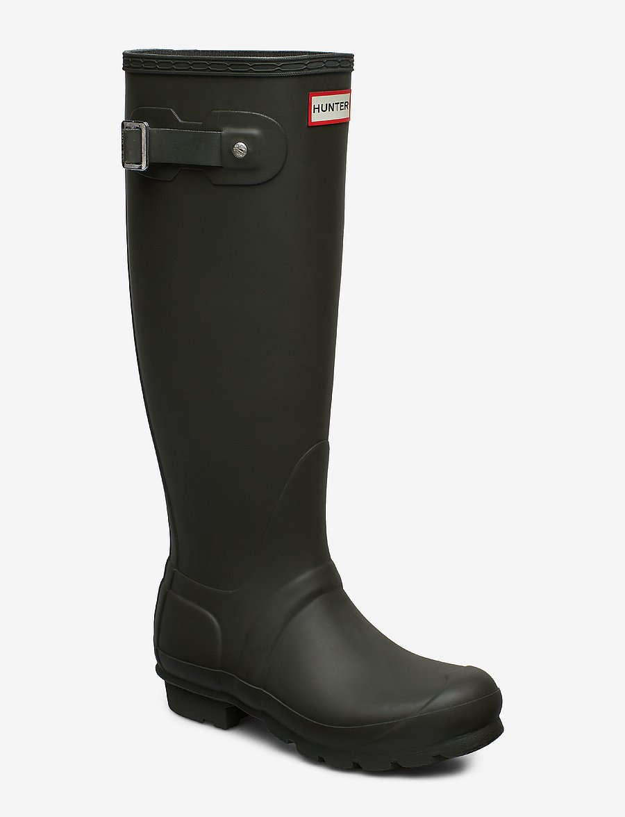 Hunter - WOMENS ORIGINAL TALL BOOT - mode trends - dark olive - 0
