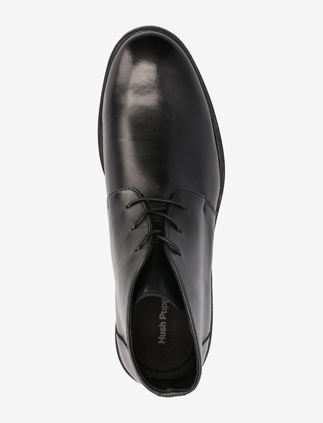 Hush puppies boots black sales