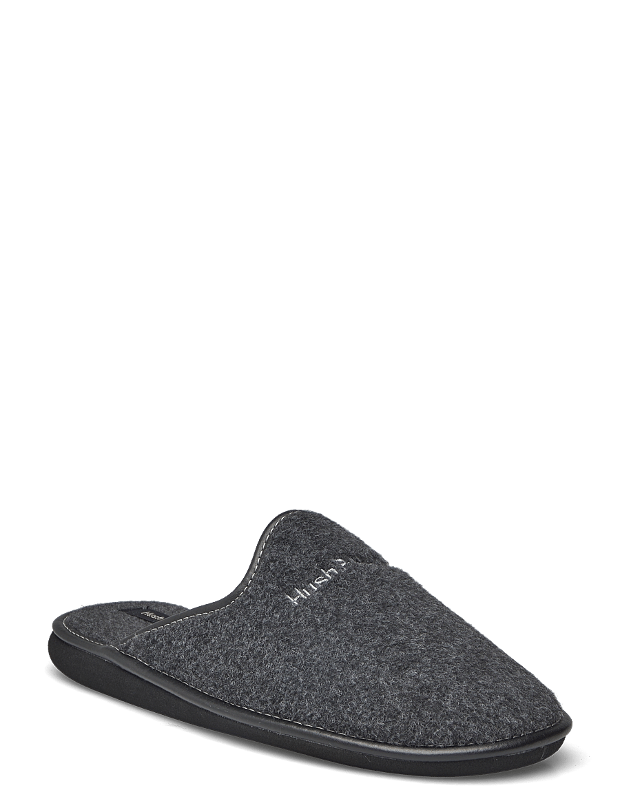 Hush Puppies - Men's Manuel - Antracit - hjemmesko - antracit - 0