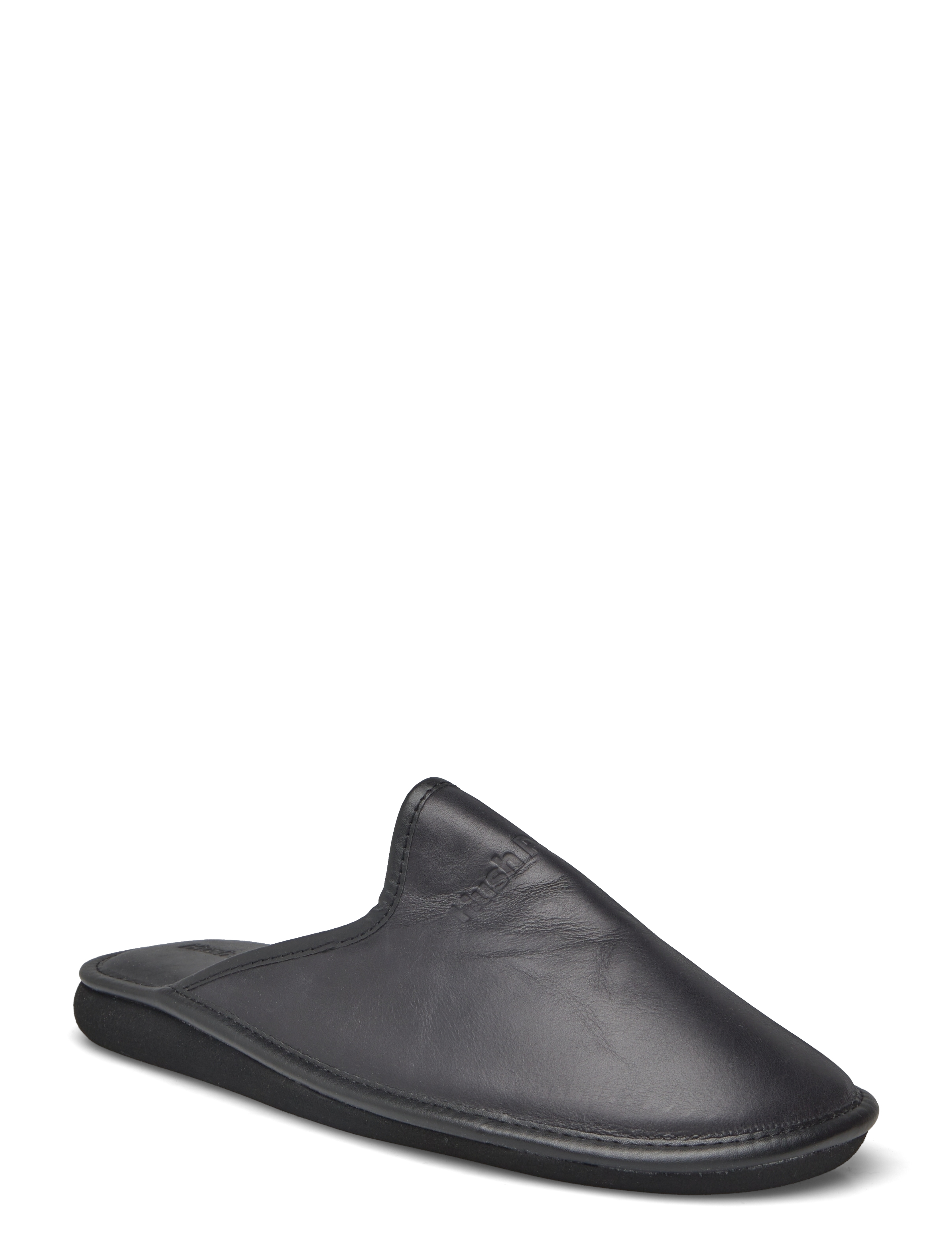 Hush Puppies Men's Antonio - Black - Hjemmesko - BLACK / black