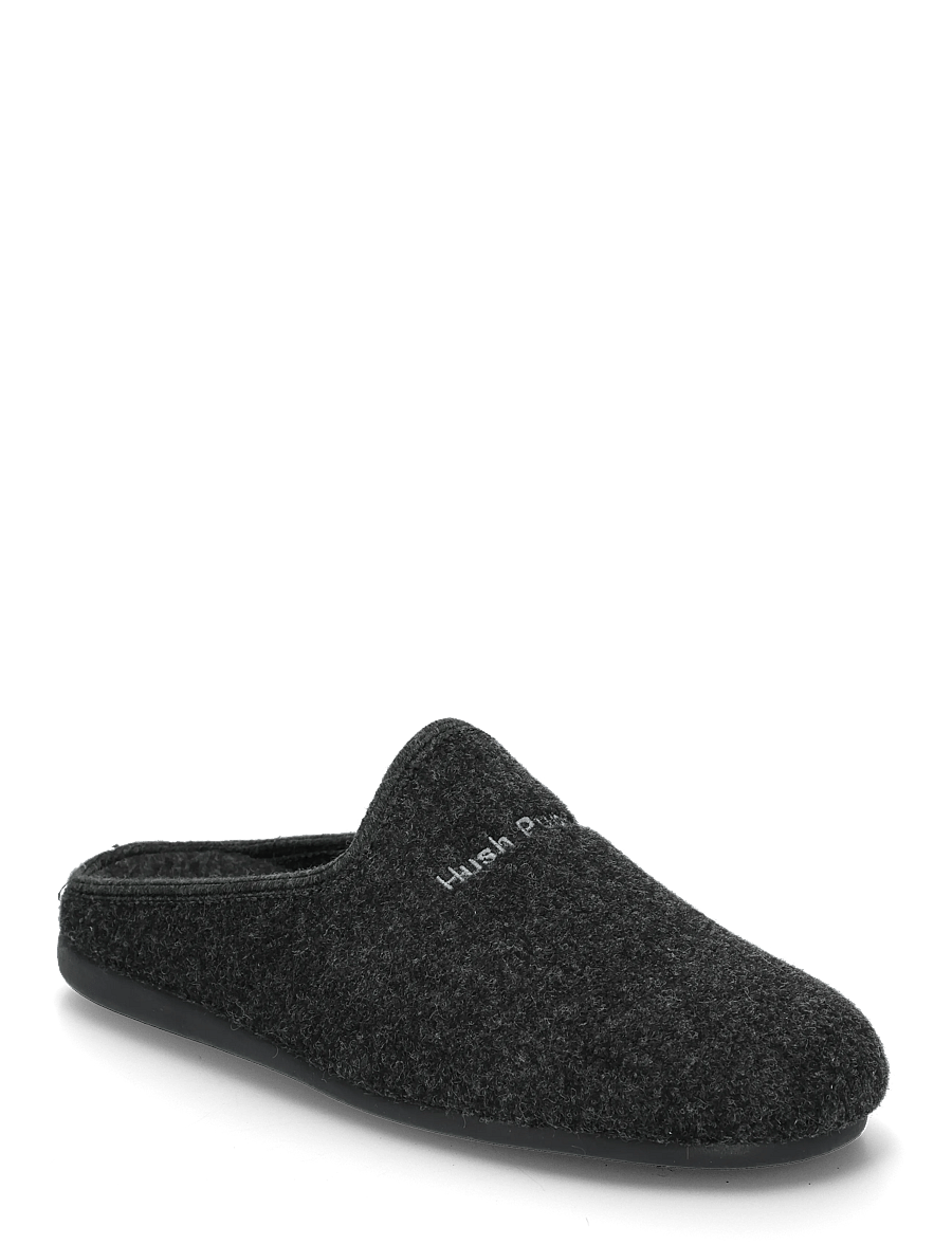 Hush Puppies - Men's Lubo - Charcoal - hausschuhe - charcoal - 0