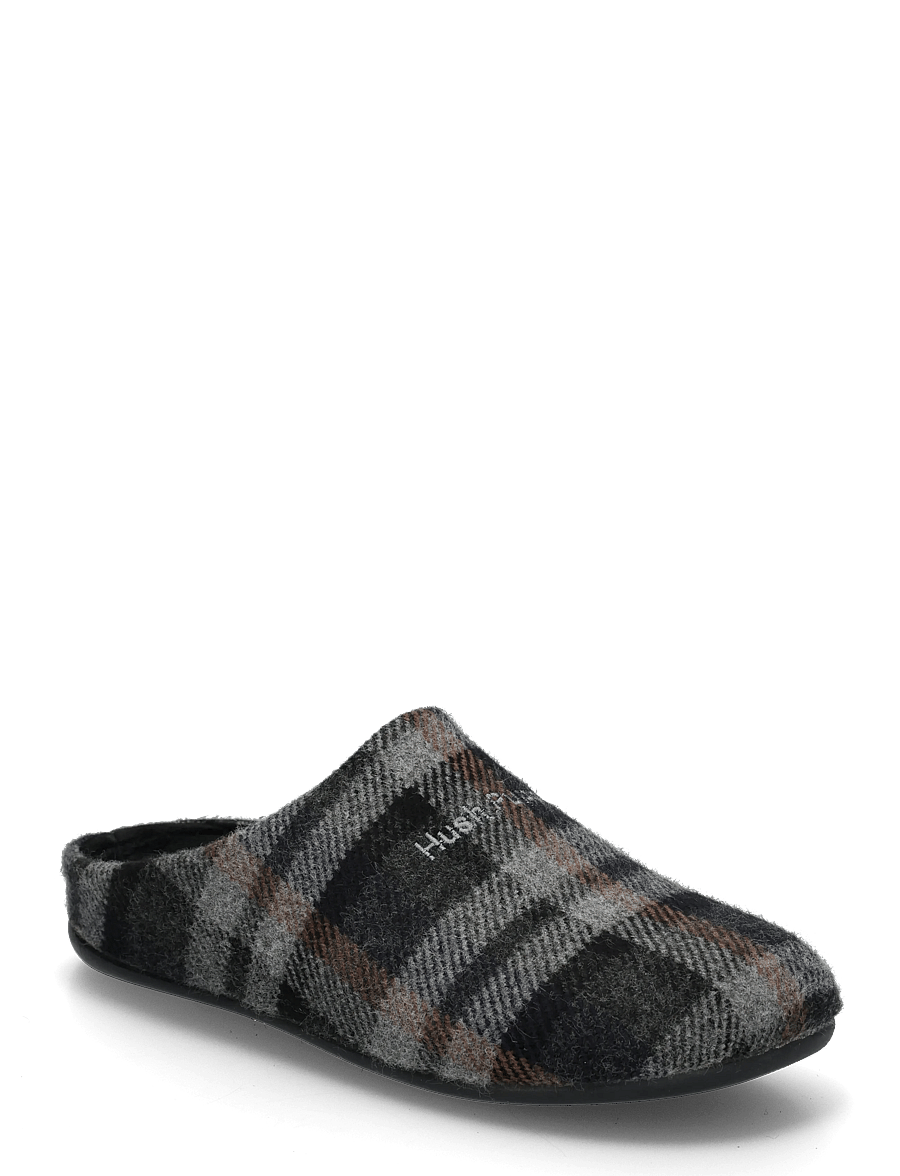 Hush Puppies - Men's Bailey - Black - hausschuhe - black - 0