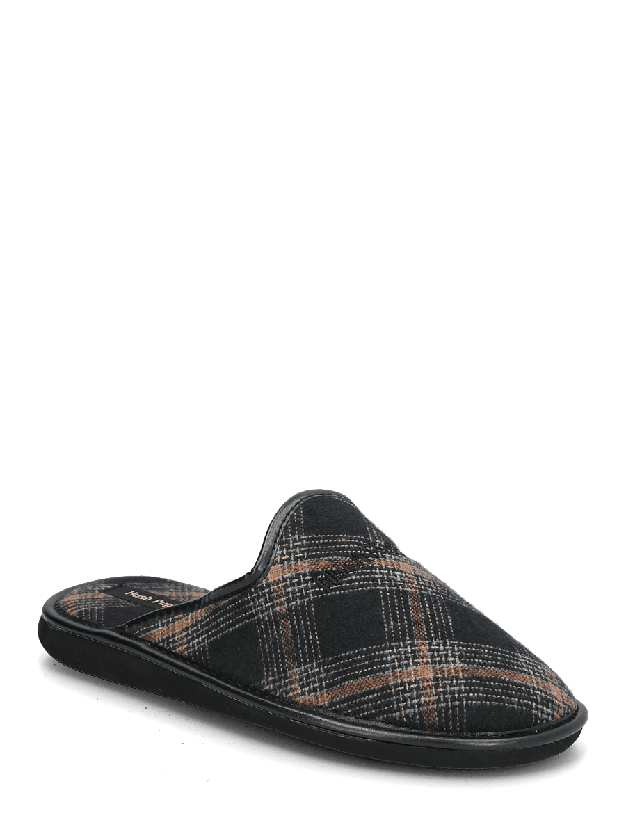 Hush Puppies - Men's Parker - Black - hausschuhe - black - 0