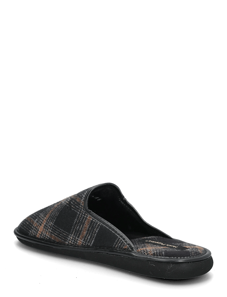 Hush Puppies - Men's Parker - Black - hausschuhe - black - 1