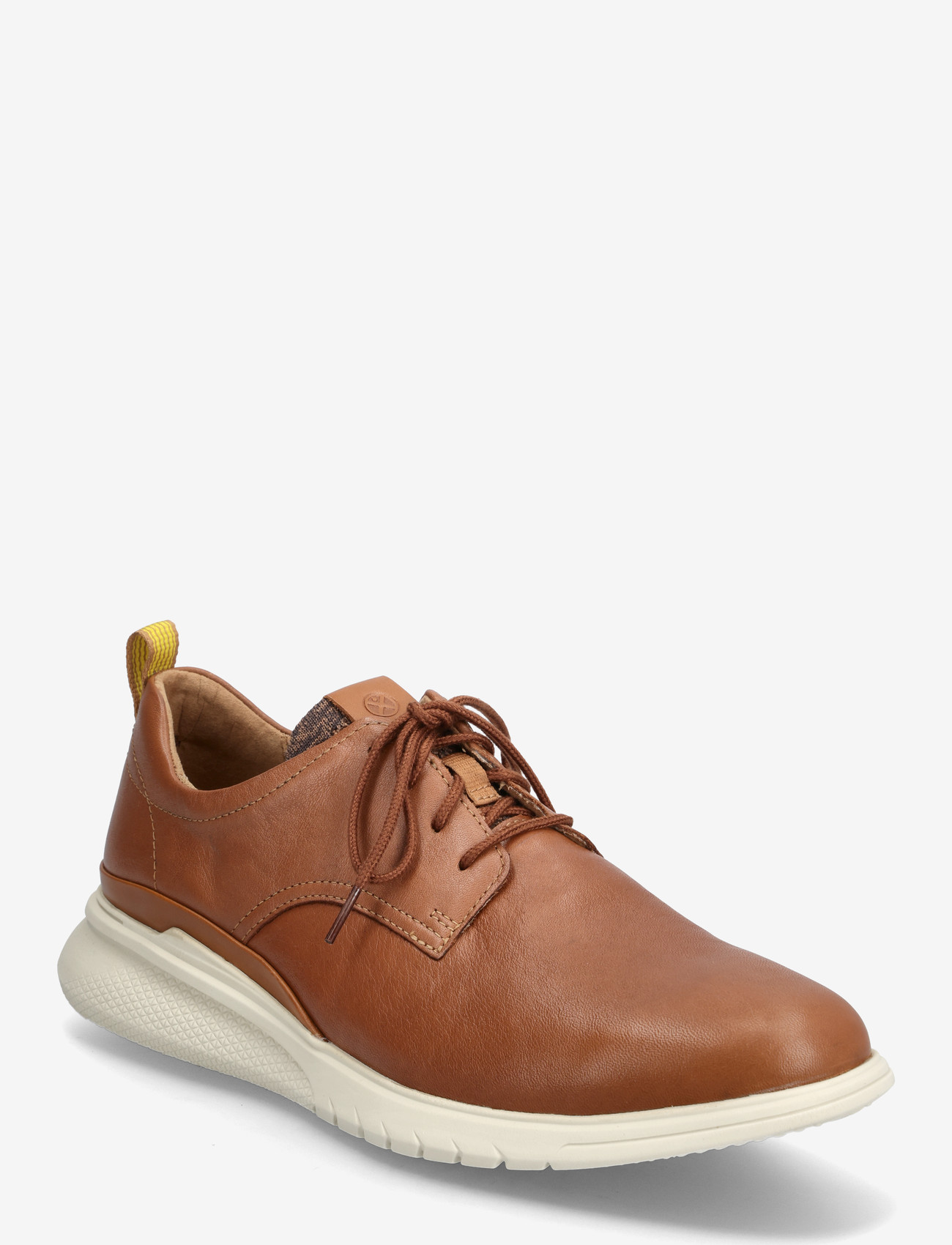 Hush Puppies - Men's Advance Laceup  - Cognac Leather - oxford sko - cognac leather - 0