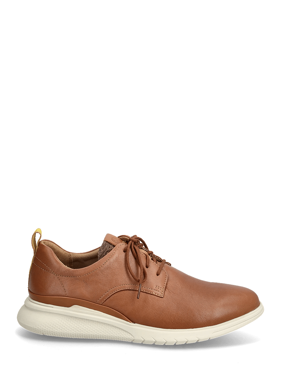 Hush Puppies - Men's Advance Laceup - Cognac Leather - oxfordskor - cognac leather - 1