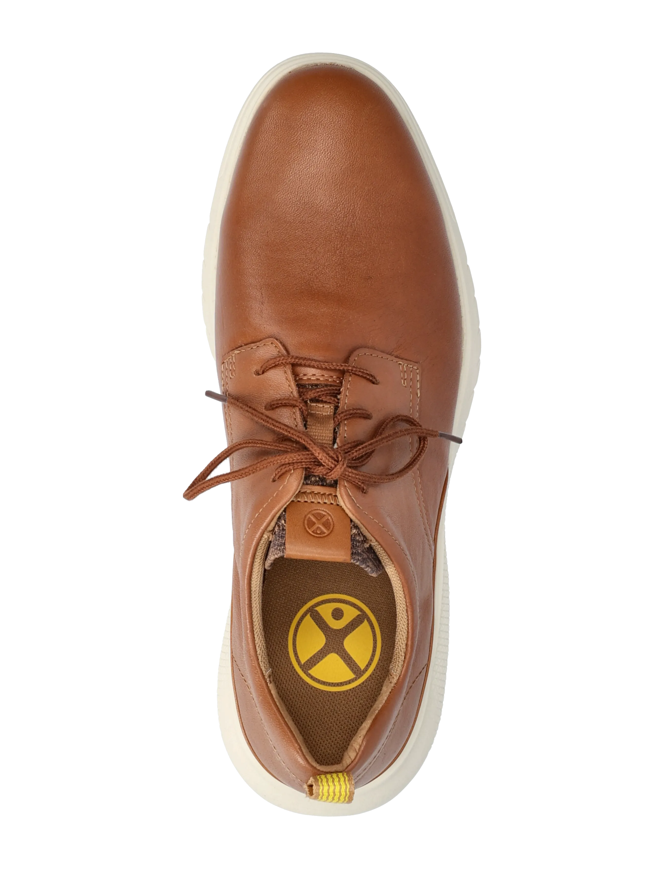 Hush Puppies - Men's Advance Laceup  - Cognac Leather - oxford sko - cognac leather - 3