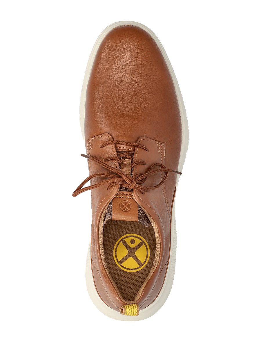 Hush Puppies - Men's Advance Laceup - Cognac Leather - oxfordskor - cognac leather - 3