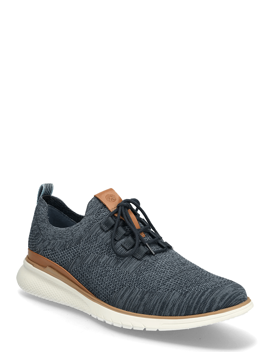 Hush Puppies - Men's Advance Knit Laceup - Navy Blue Knit - kollektionen - navy blue knit - 0