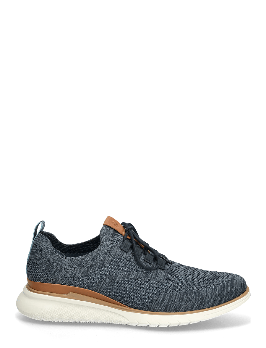Hush Puppies - Men's Advance Knit Laceup - Navy Blue Knit - kollektionen - navy blue knit - 1